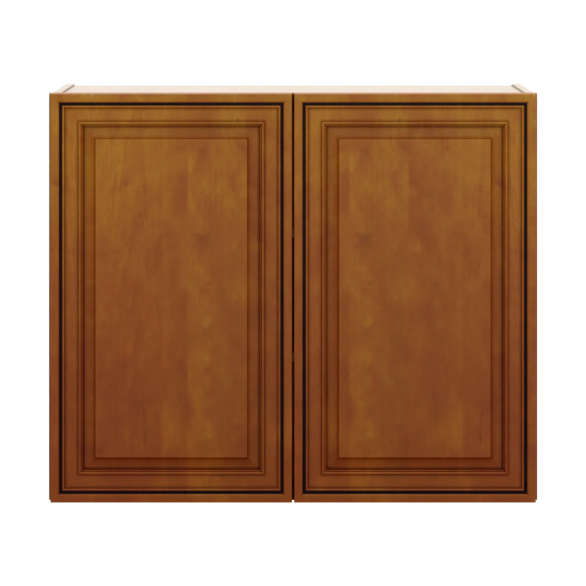 j k mocha glazed k10 double door wall cabinet 36 w x 30 h