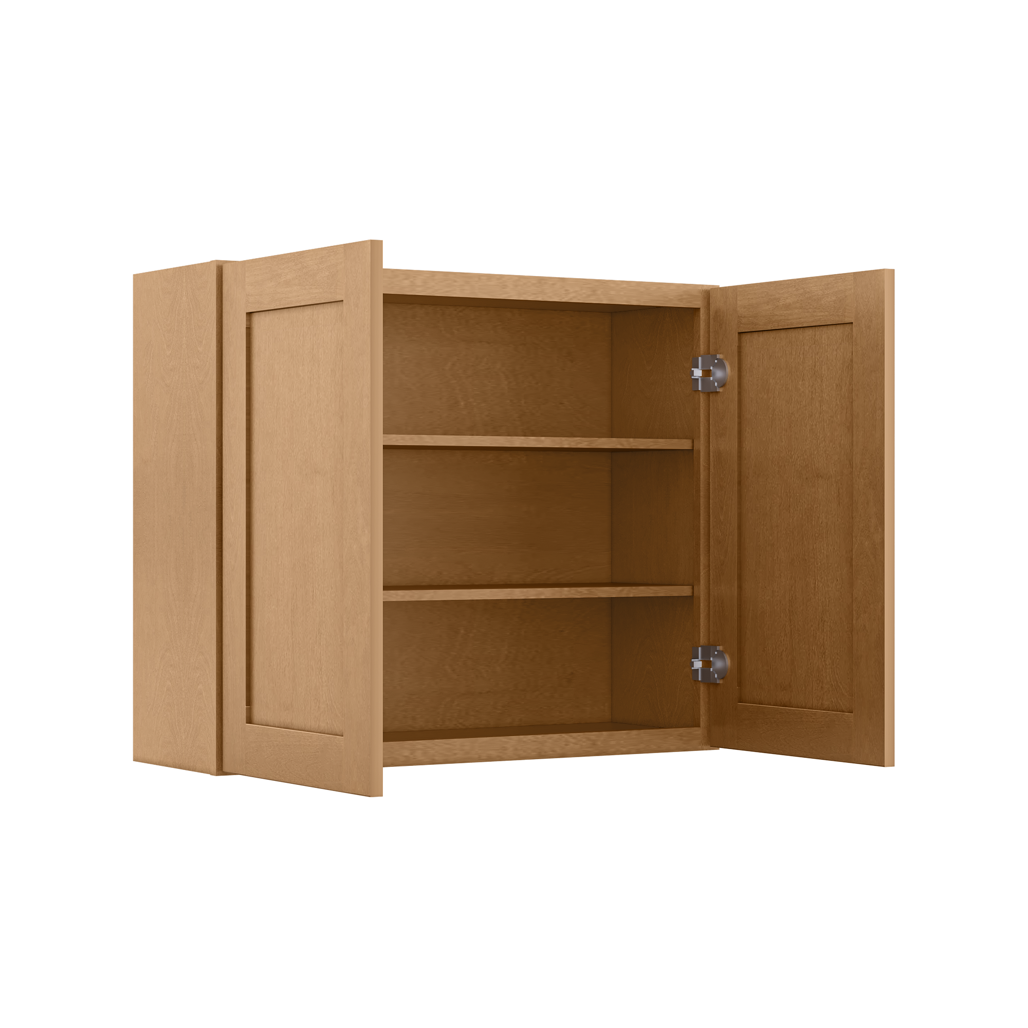 Wall Kitchen Cabinet W3630 Shaker Toffee LessCare 36 in. width 30 in. height 12 in. depth