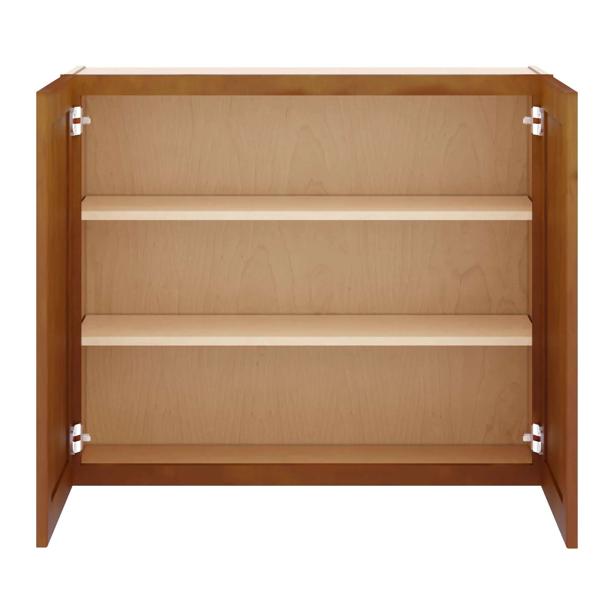 j k mocha glazed k10 double door wall cabinet 36 w x 30 h