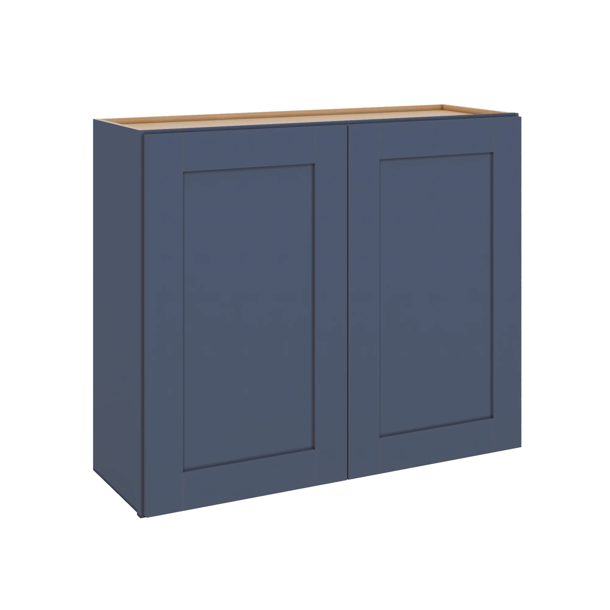 Modernform Cabinet Signature Blue 36" W X 30" H X 12" D Double Door Wall Cabinet