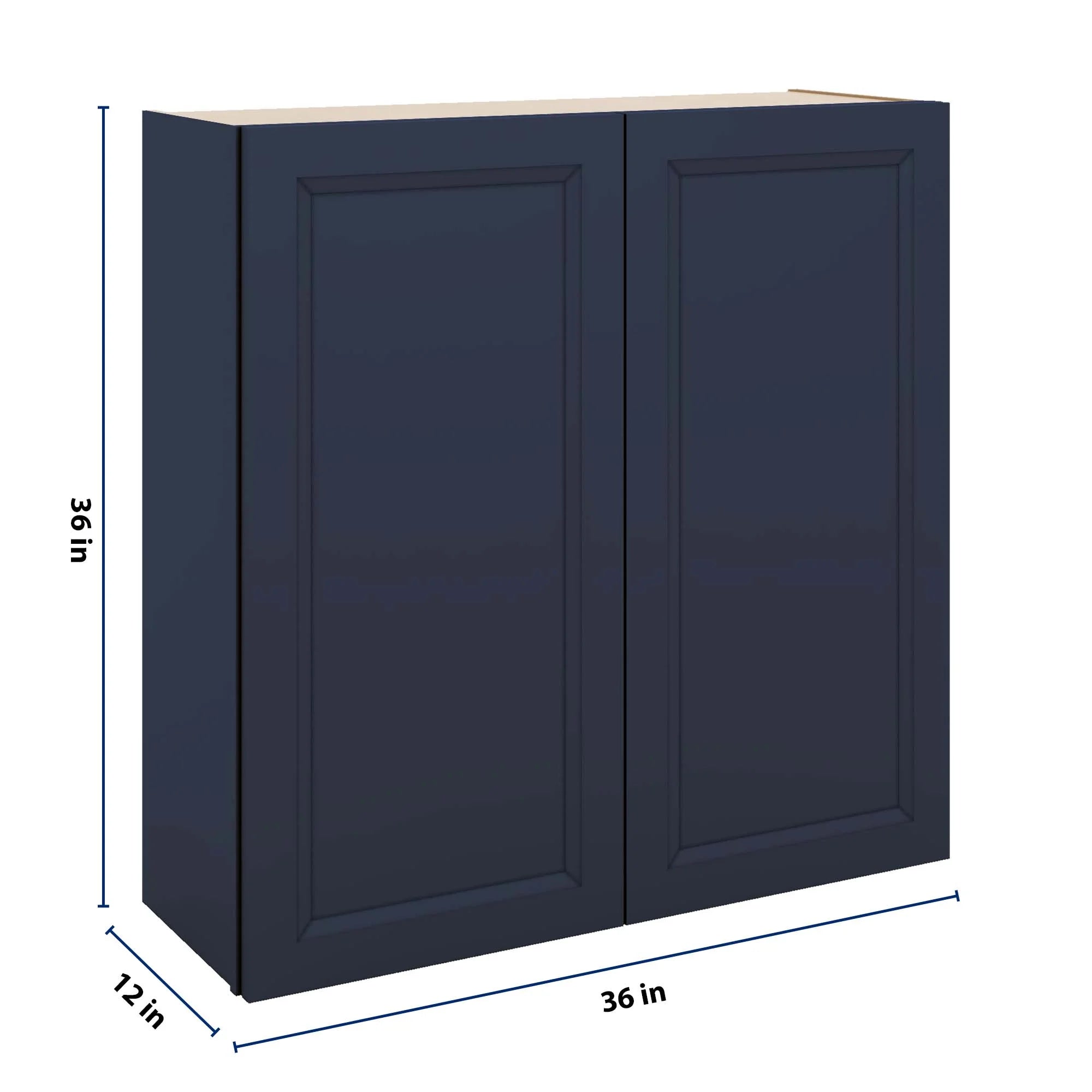 J&K Naval B7 Double Door Wall Cabinet - 36" W x 36" H