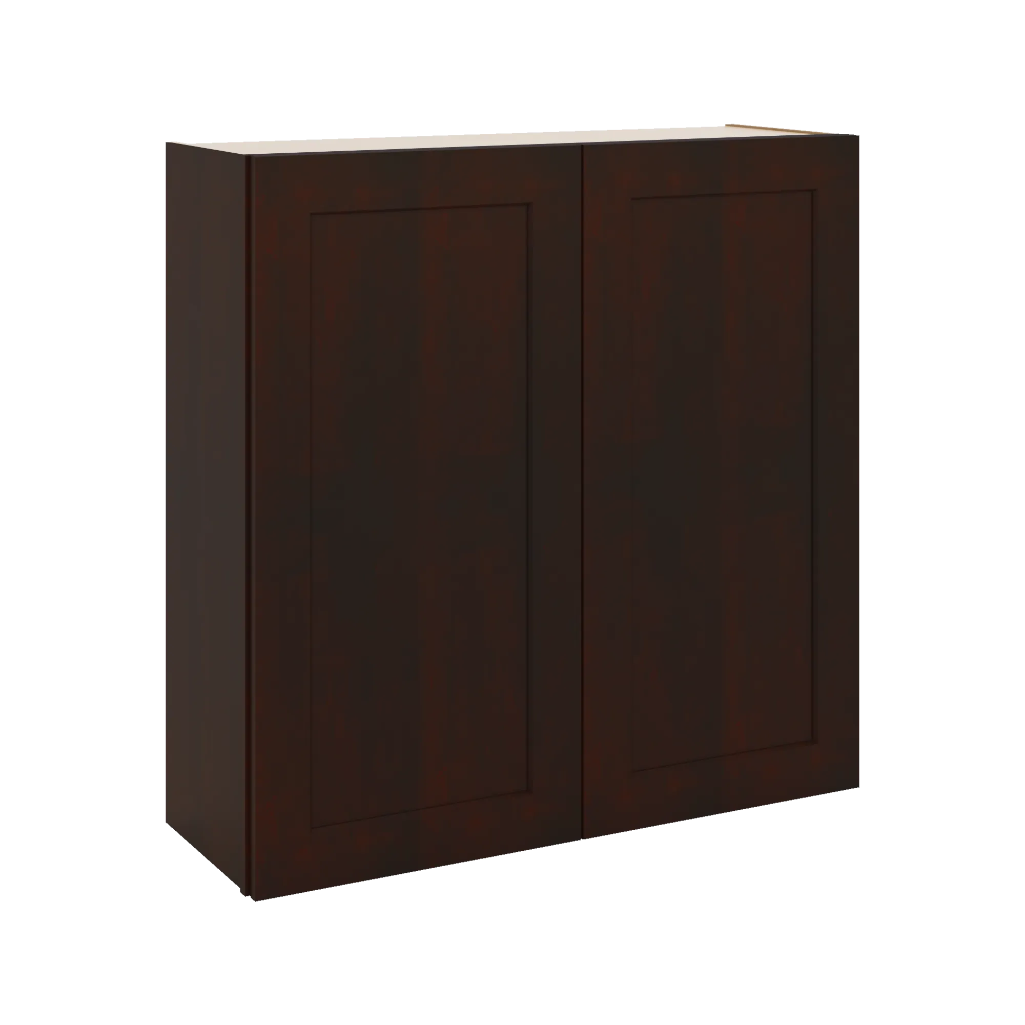 J&K Java Coffee S1 Double Door Wall Cabinet - 36" W x 36" H