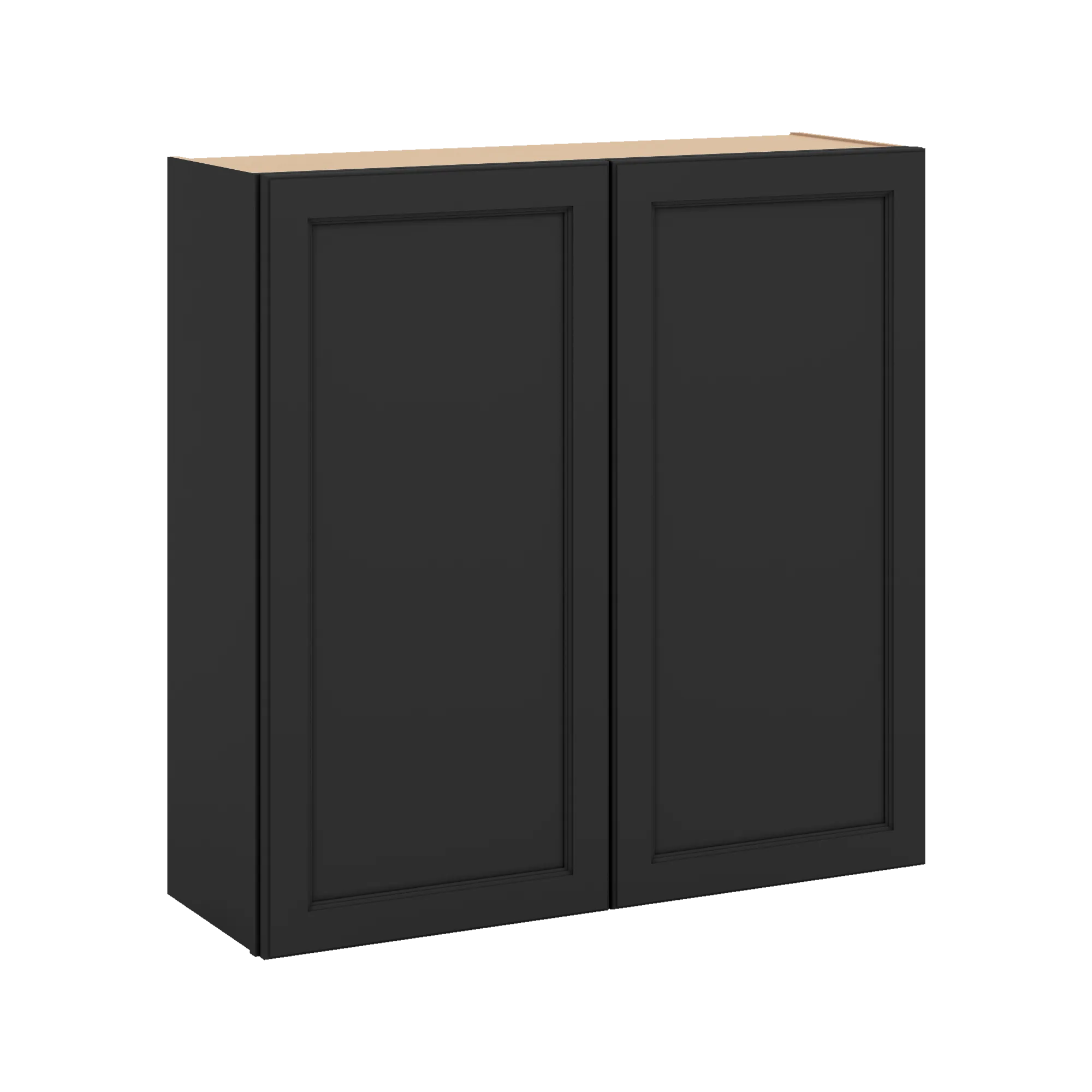 J&K Charcoal E2 Double Door Wall Cabinet - 36" W x 36" H