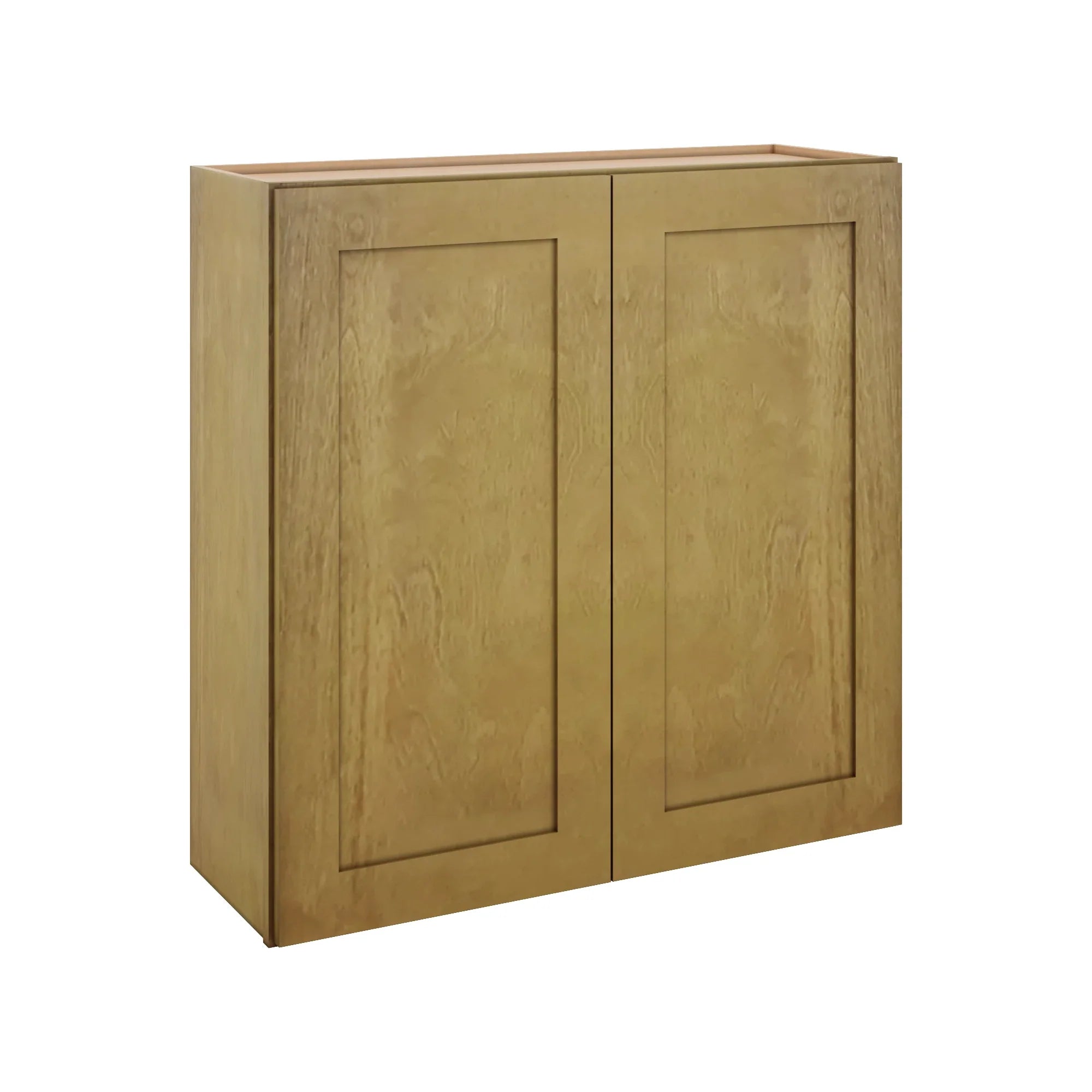 Modernform Cabinet Natural Shaker 36" W X 36" H X 12" D Double Door Wall Cabinet