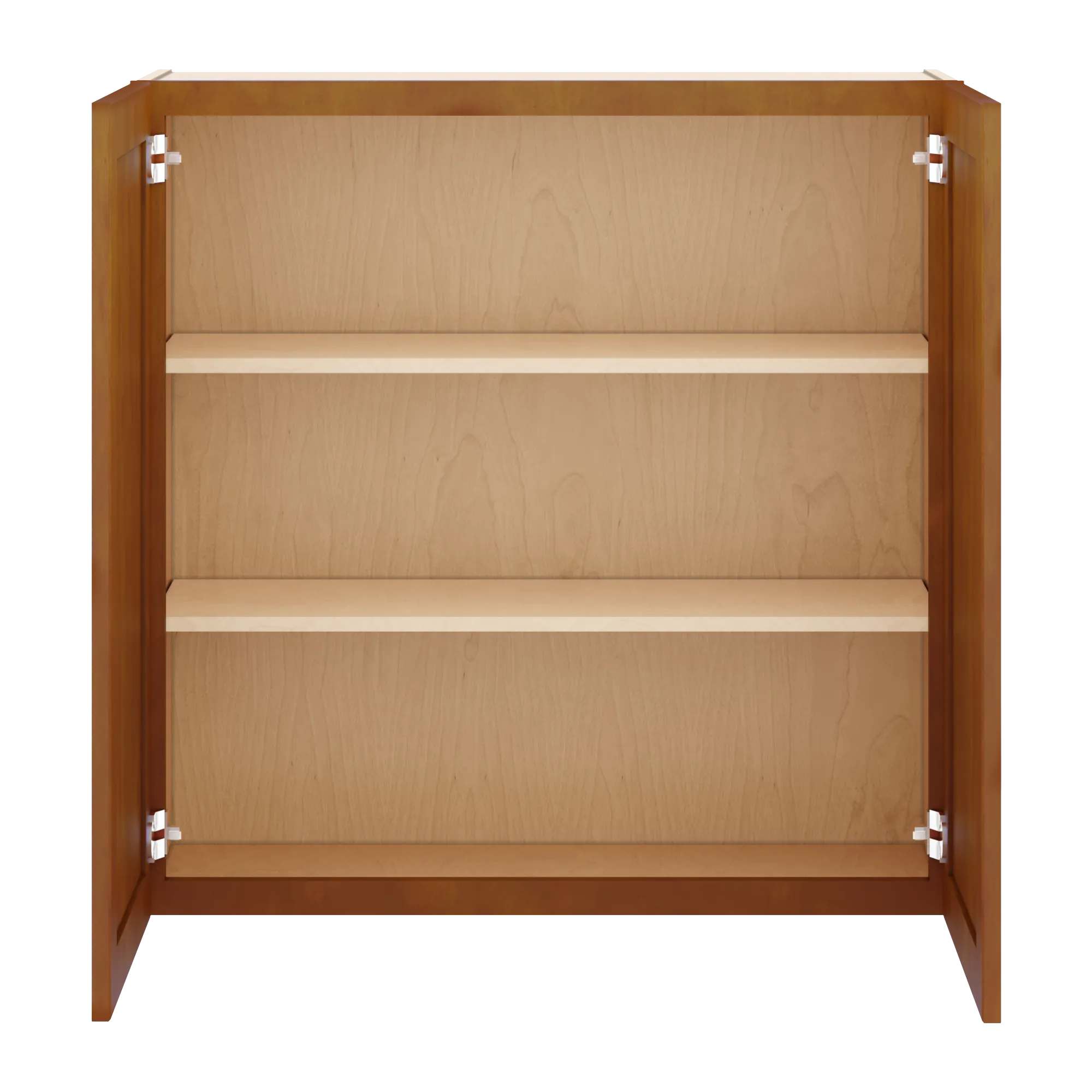j k mocha glazed k10 double door wall cabinet 36 w x 36 h