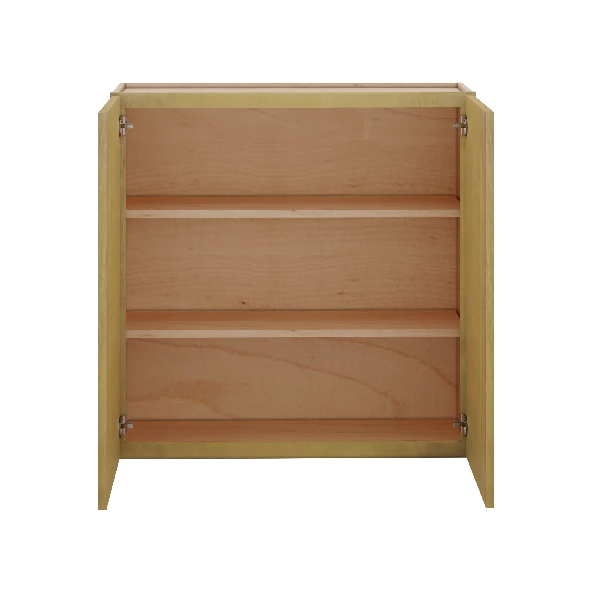 Modernform Cabinet Natural Shaker 36" W X 36" H X 12" D Double Door Wall Cabinet