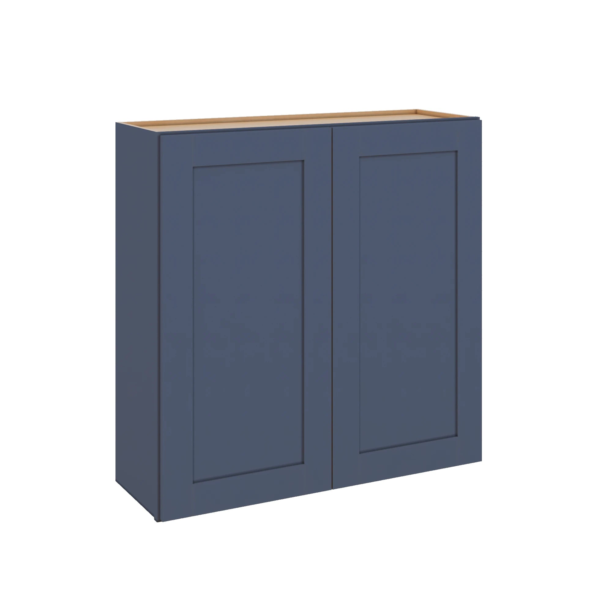 Modernform Cabinet Signature Blue 36" W X 36" H X 12" D Double Door Wall Cabinet