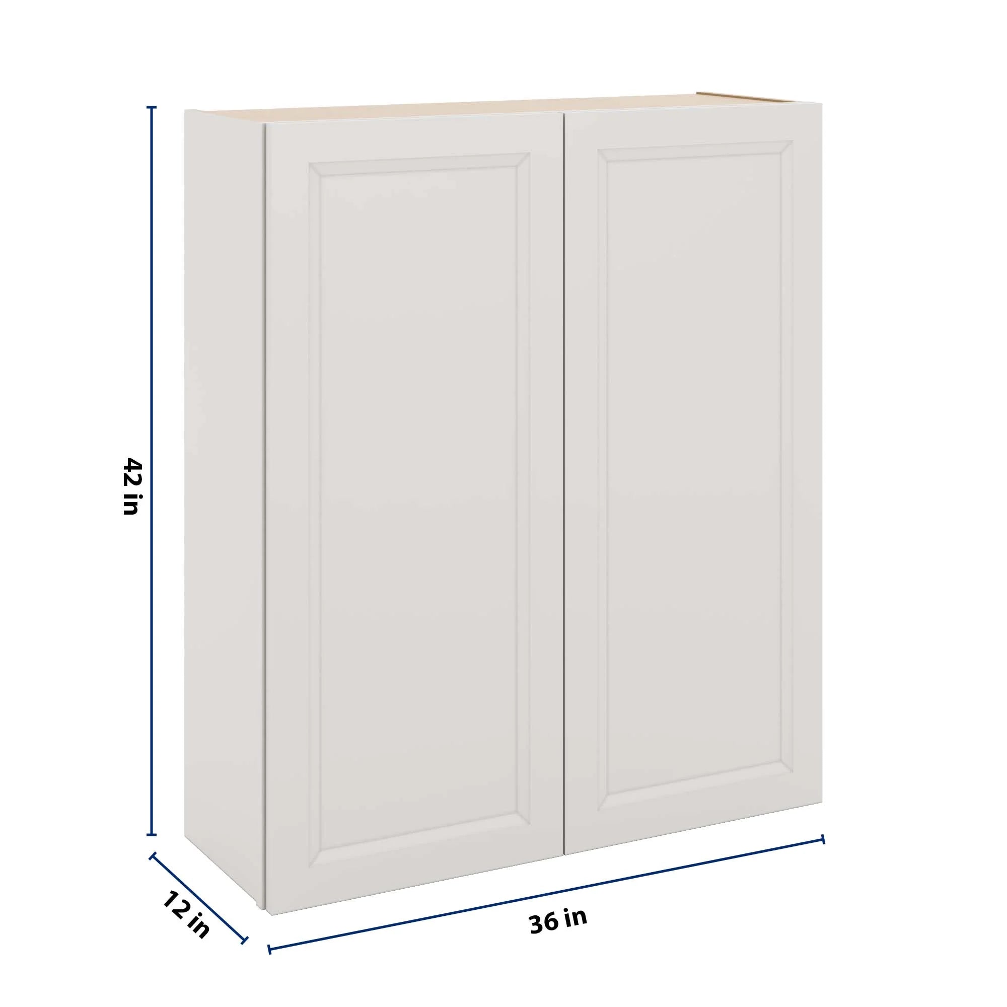 J&K Pure B5 Double Door Wall Cabinet - 36" W x 42" H