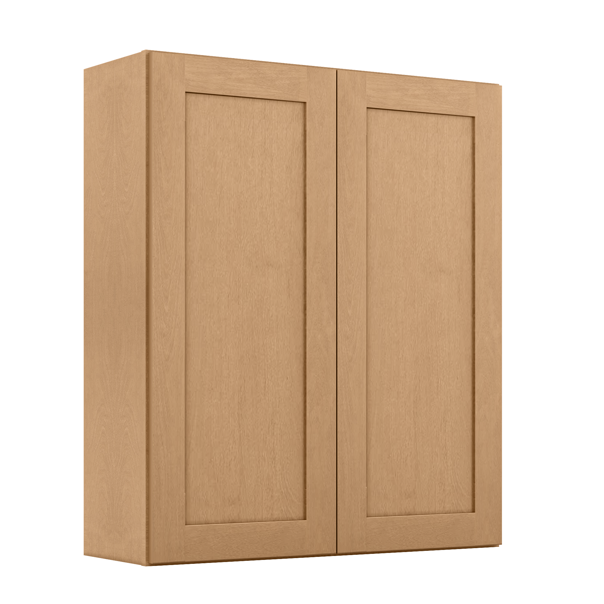 Wall Kitchen Cabinet W3642 Shaker Toffee LessCare 36 in. width 42 in. height 12 in. depth