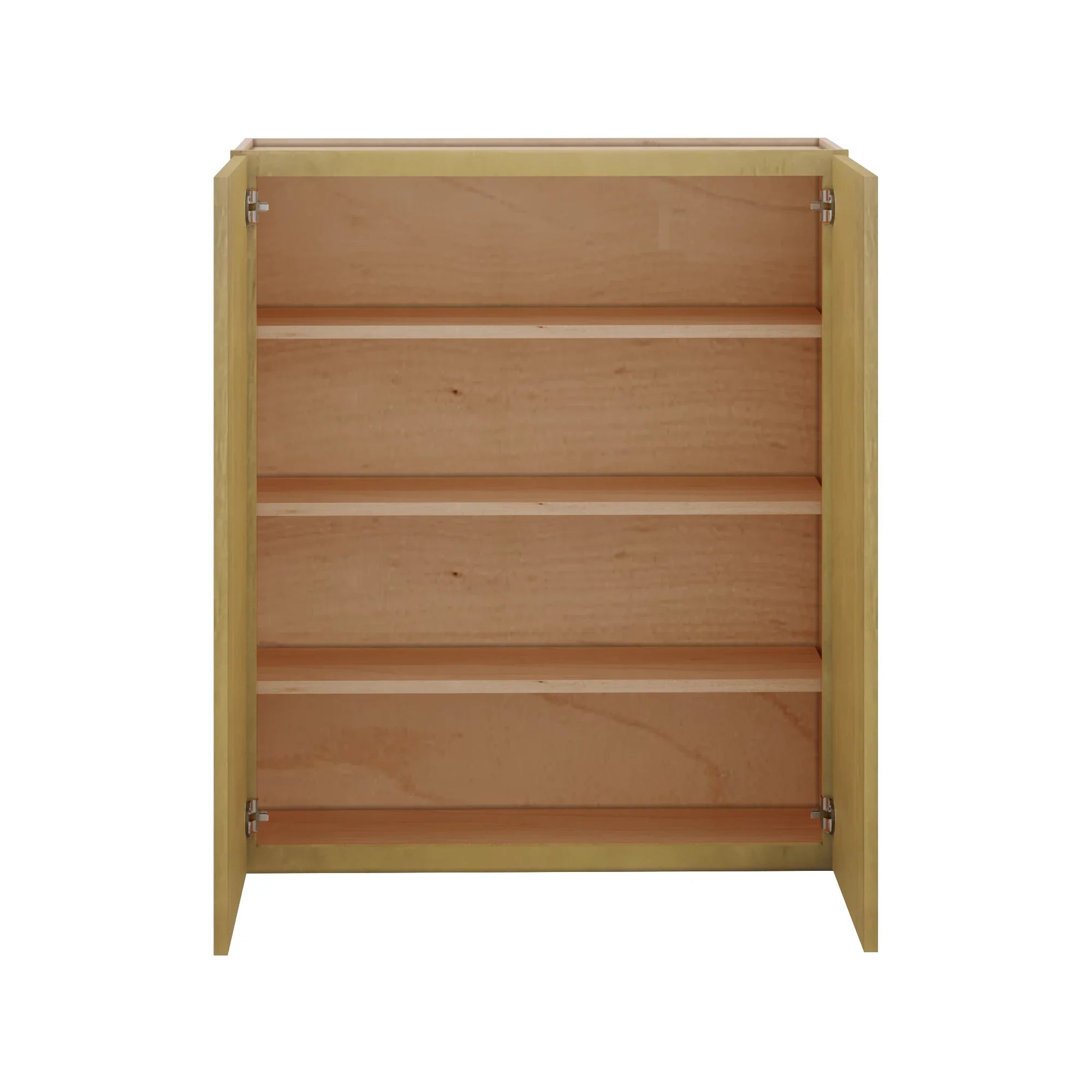 Modernform Cabinet Natural Shaker 36" W X 42" H X 12" D Double Door Wall Cabinet
