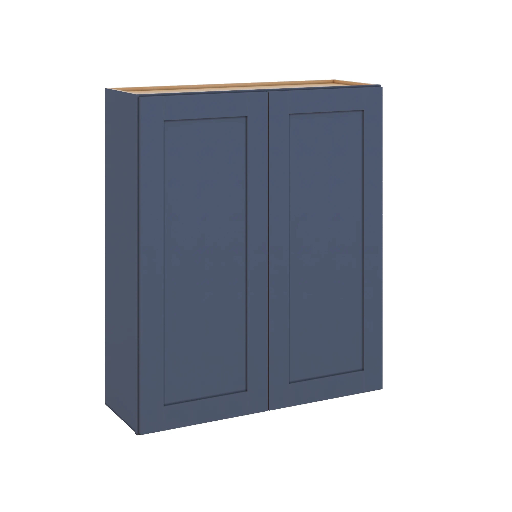 Modernform Cabinet Signature Blue 36" W X 42" H X 12" D Double Door Wall Cabinet