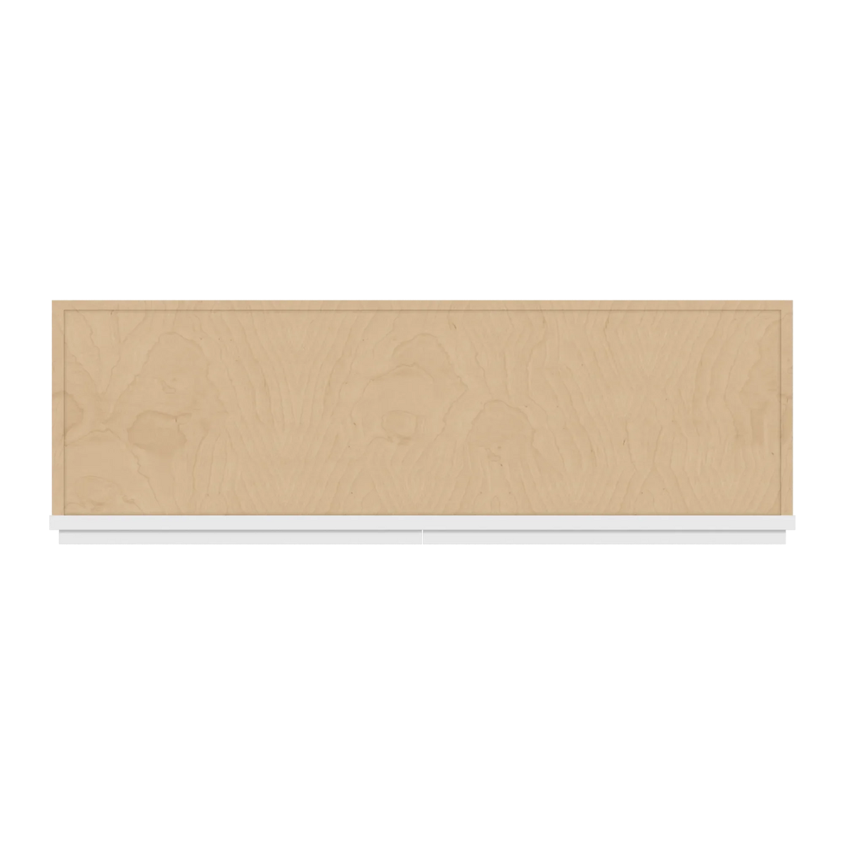 cnc luxor white 39 w x 12 h double door wall cabinet