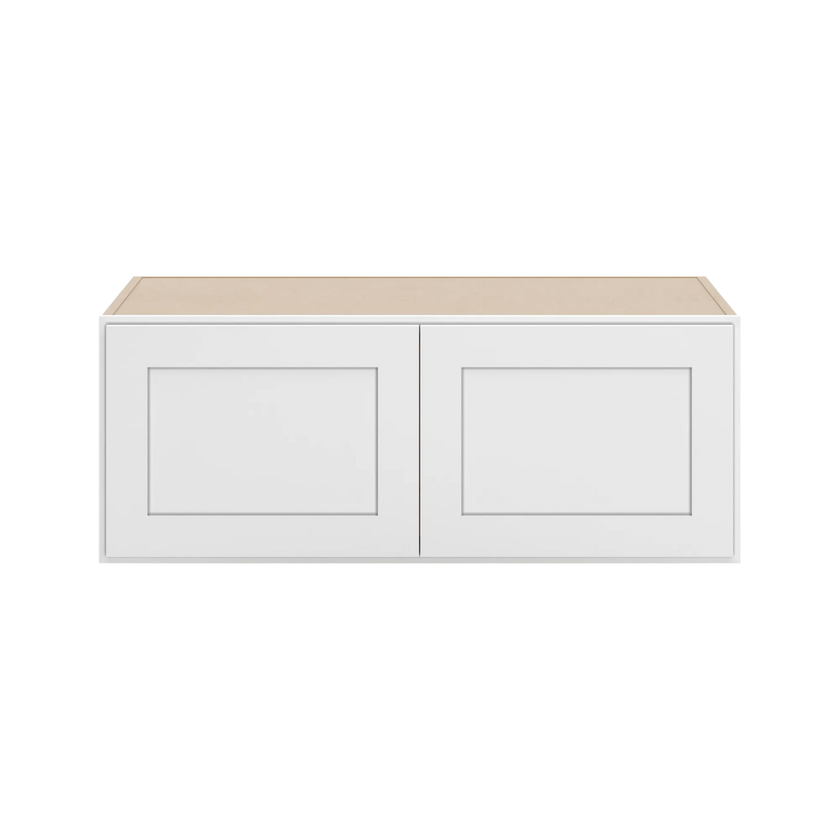 cnc luxor white 39 w x 15 h x 24 d double door wall cabinet