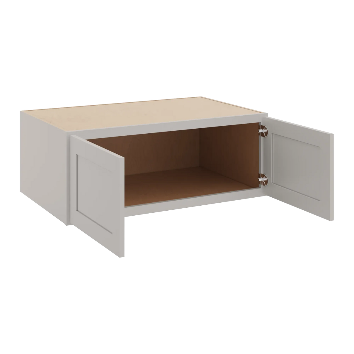 cnc luxor 5 piece misty grey 39 w x 15 h x 24 d double door wall cabinet