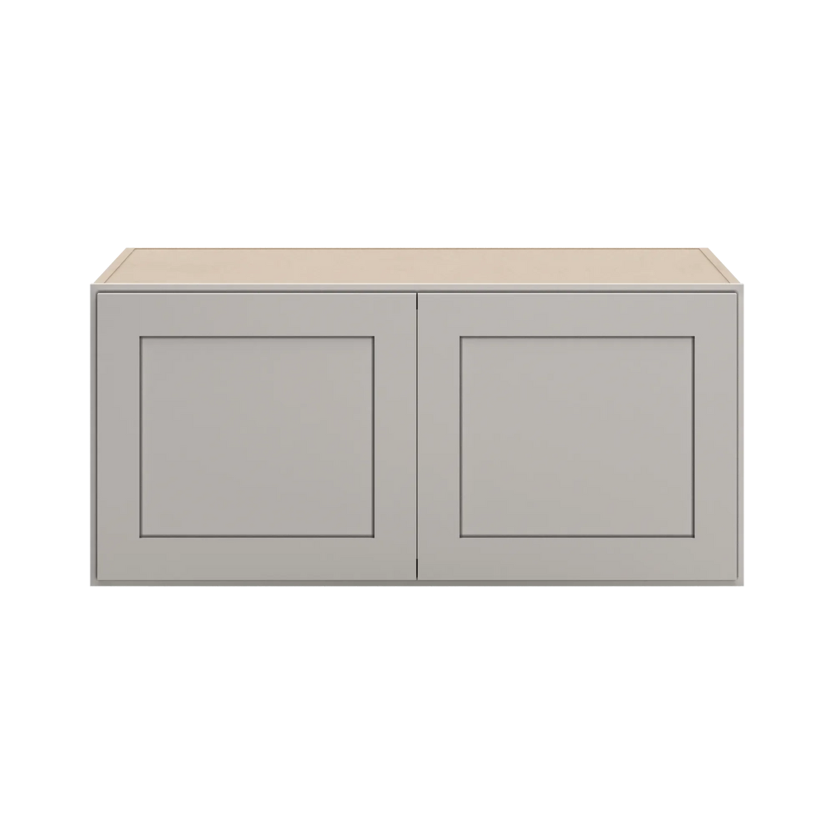 cnc luxor 5 piece misty grey 39 w x 18 h x 24 d double door wall cabinet