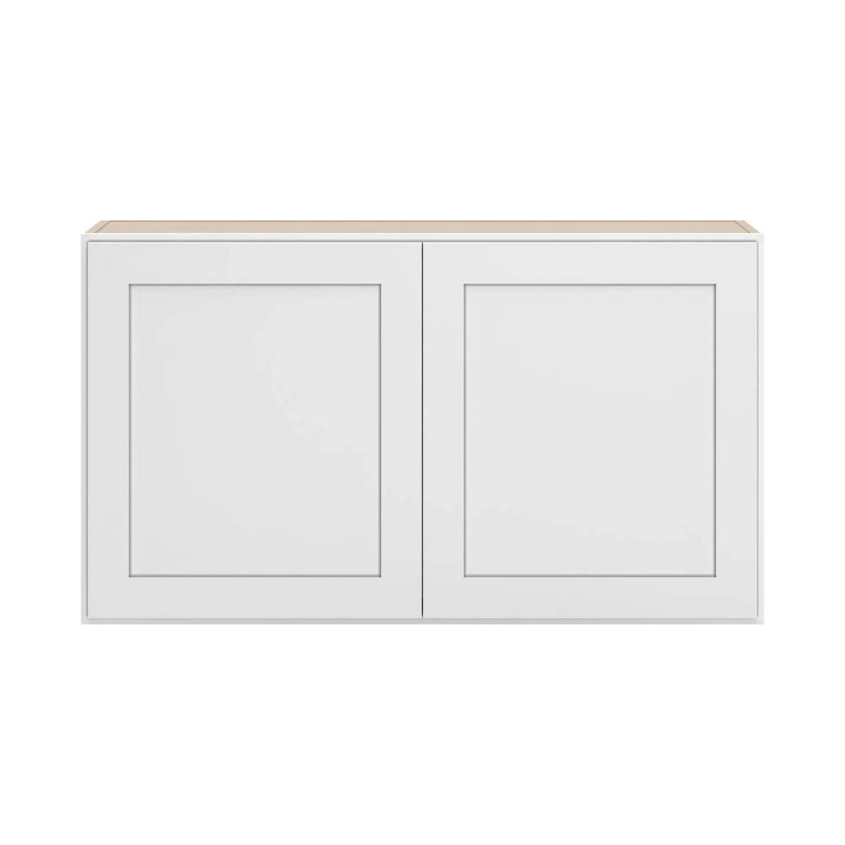 cnc luxor white 39 w x 24 h double door wall cabinet
