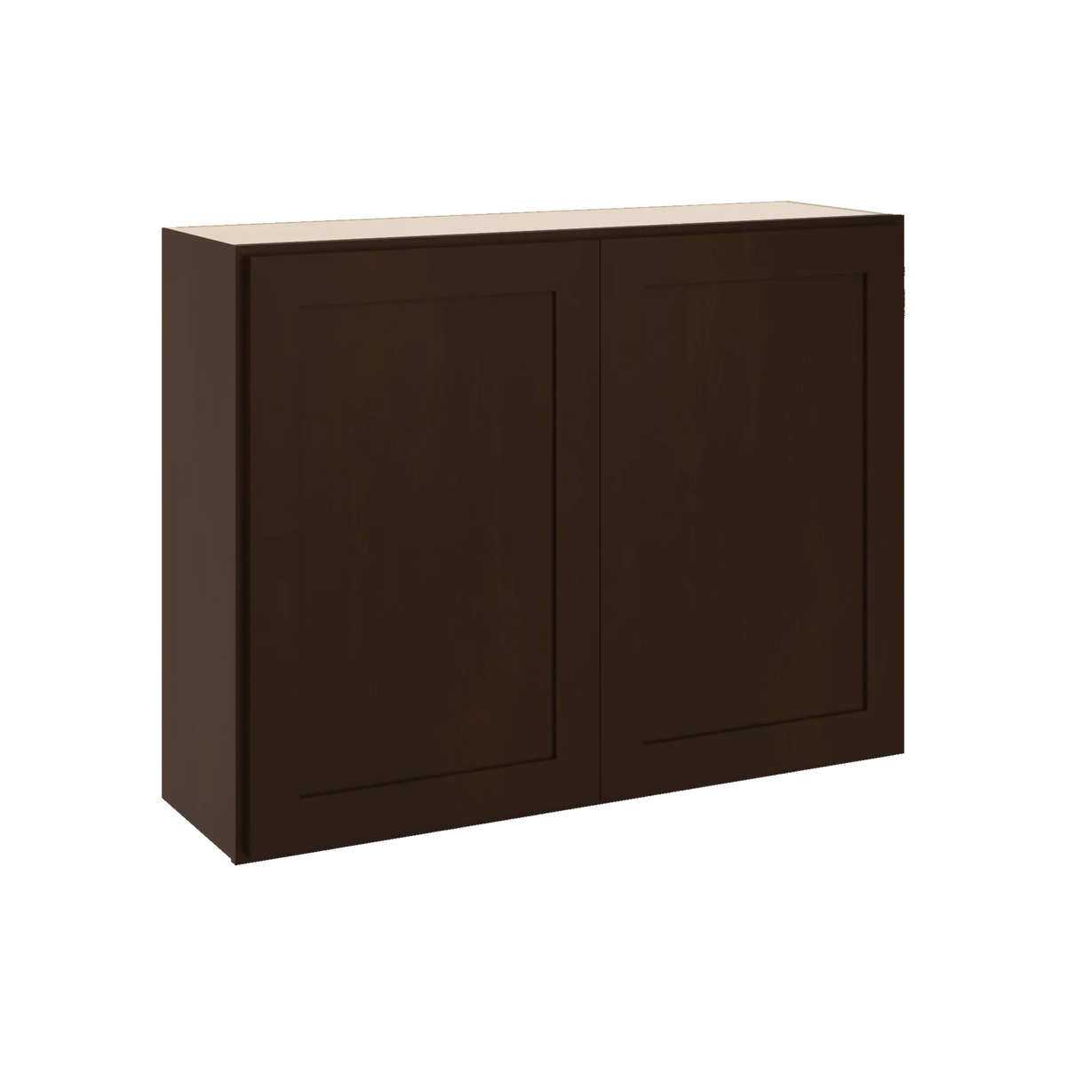 CNC Luxor 5-Piece Espresso 39" W X 30" H Double Door Wall Cabinet
