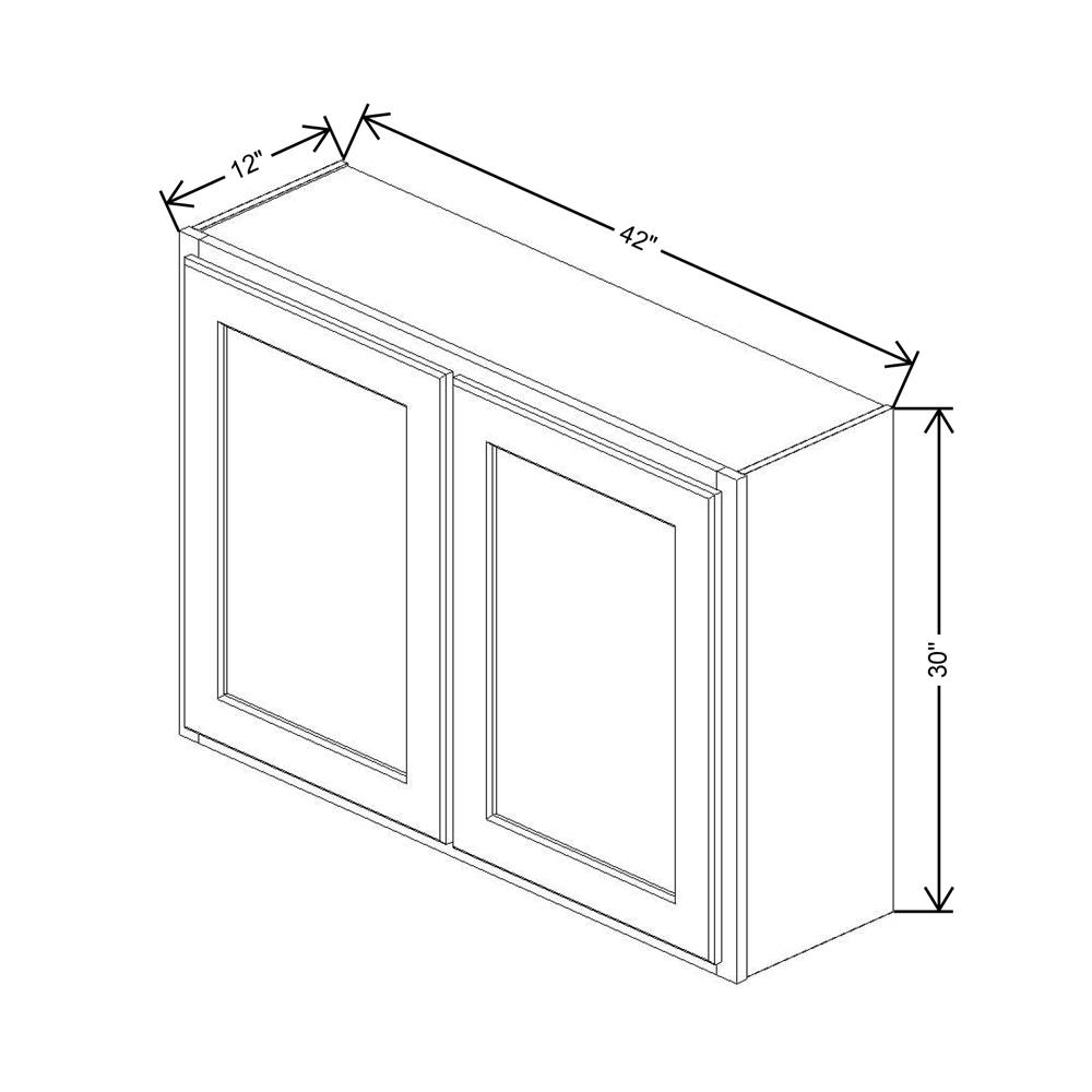 Fabuwood Value Premium Hallmark Frost 30"H Wall {Value & Quest only}