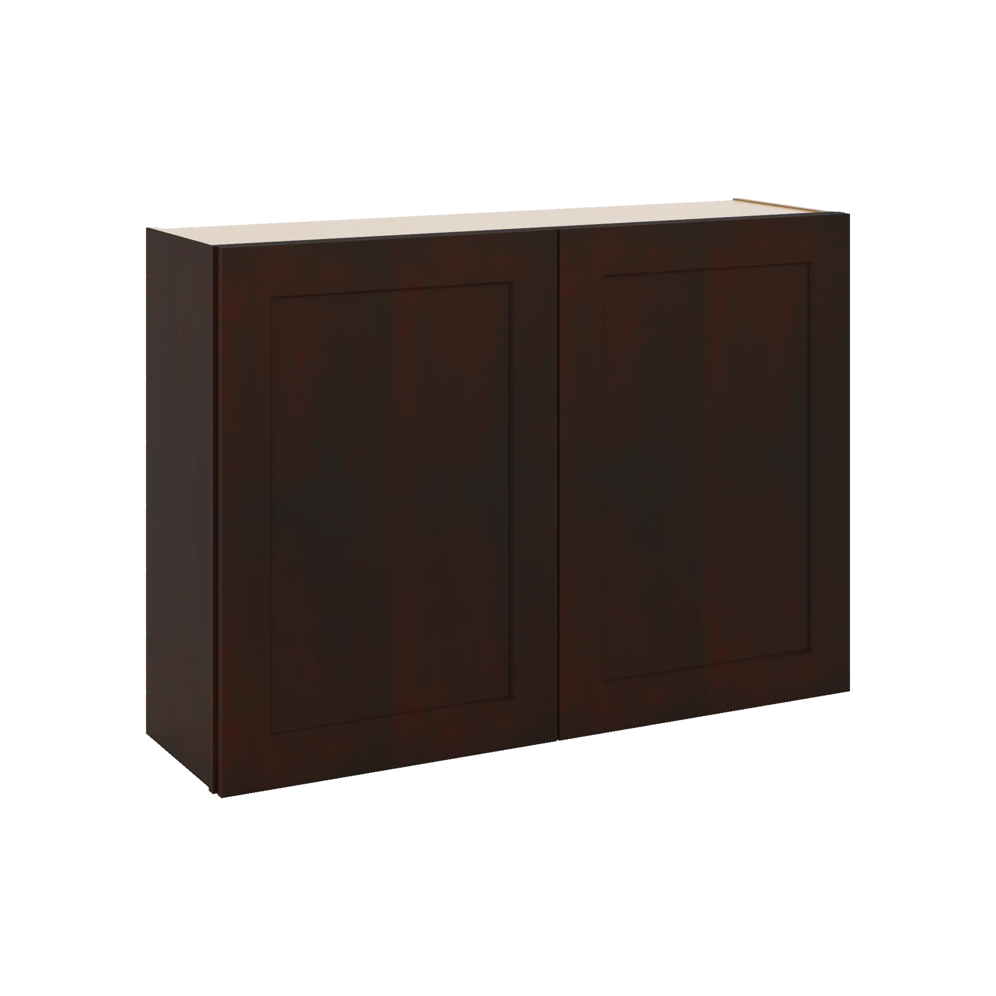 J&K Java Coffee S1 Double Door Wall Cabinet - 42" W x 30" H