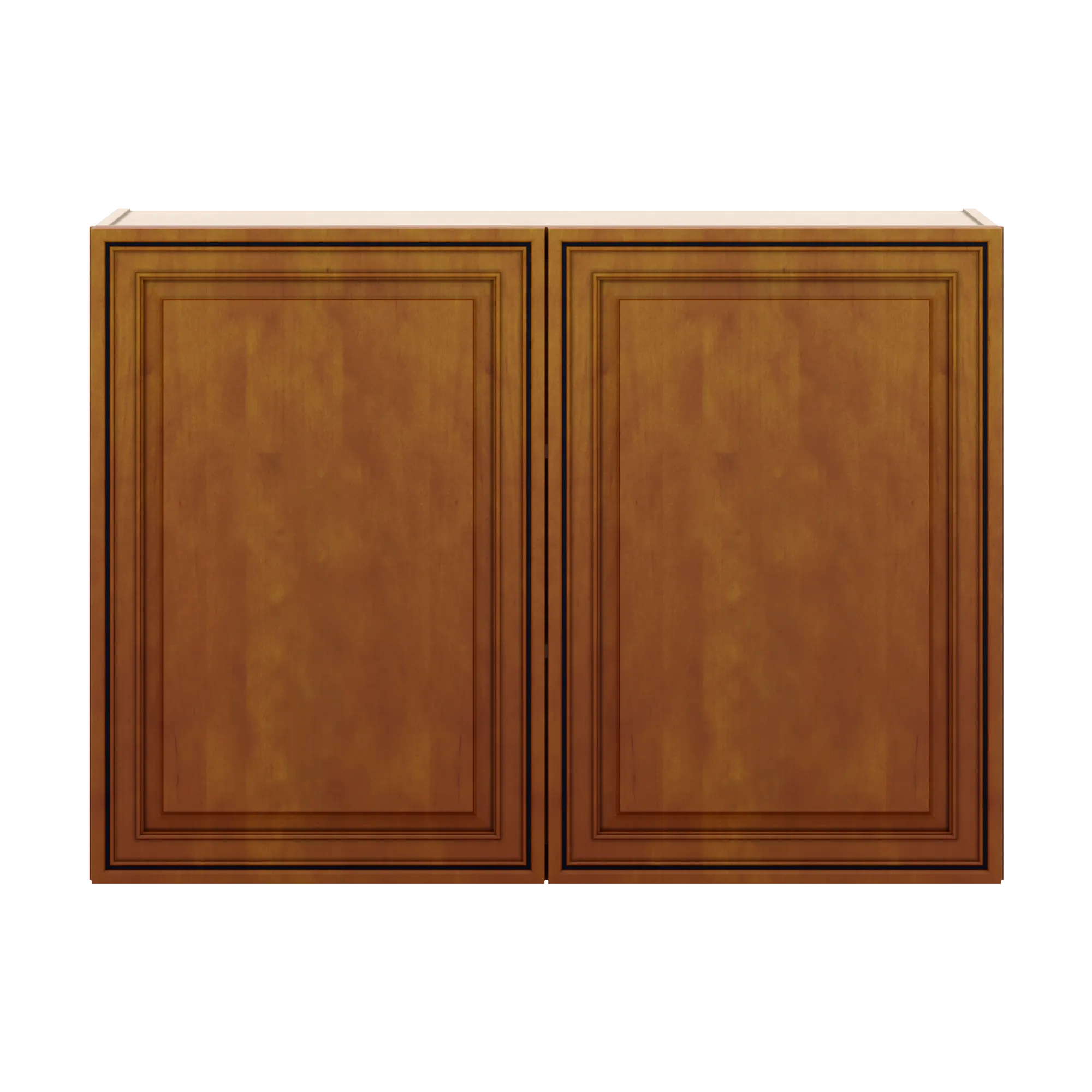 j k mocha glazed k10 double door wall cabinet 42 w x 30 h