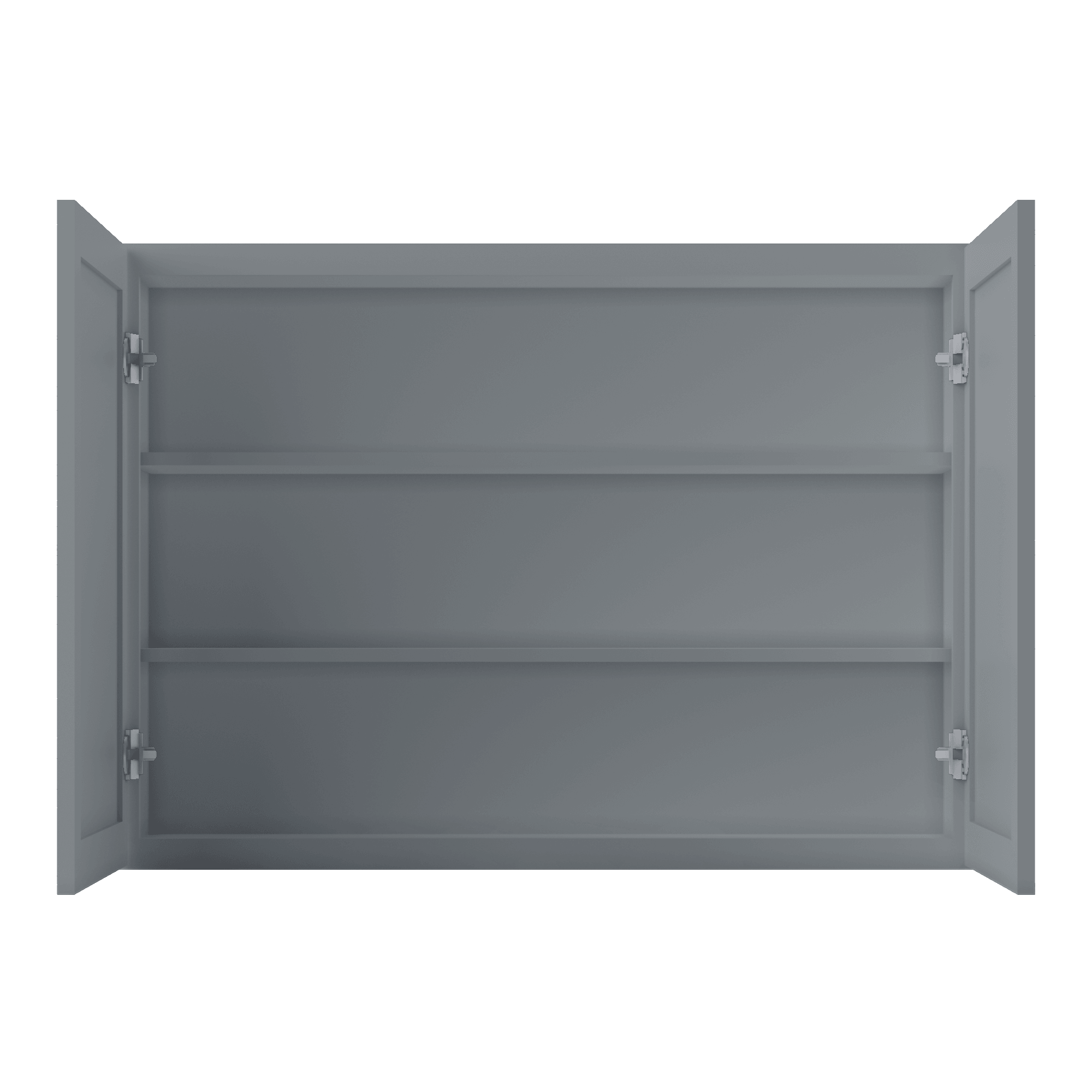 Wall Kitchen Cabinet W4230 Colonial Gray LessCare 42 in. width 30 in. height 12 in. depth