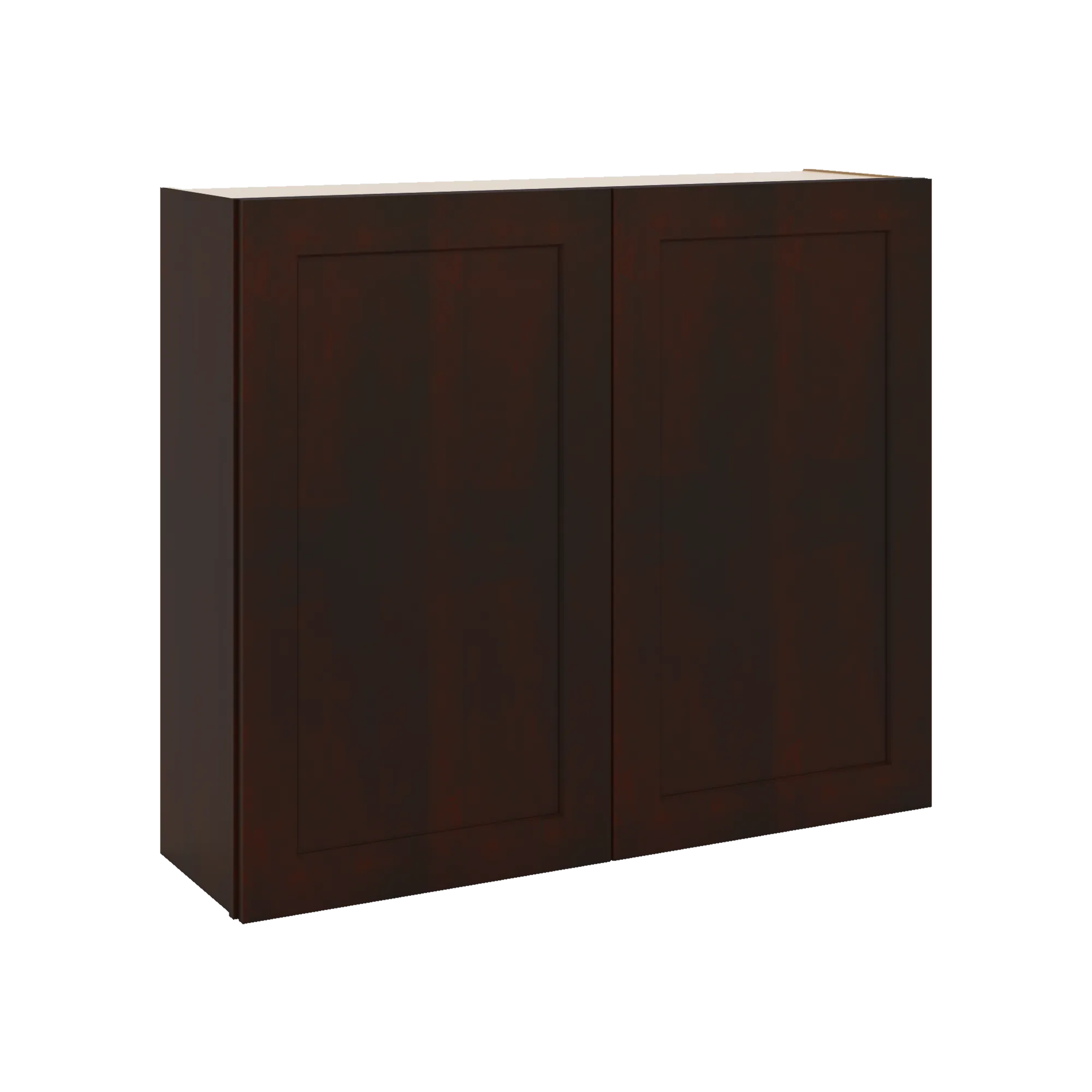 J&K Java Coffee S1 Double Door Wall Cabinet - 42" W x 36" H