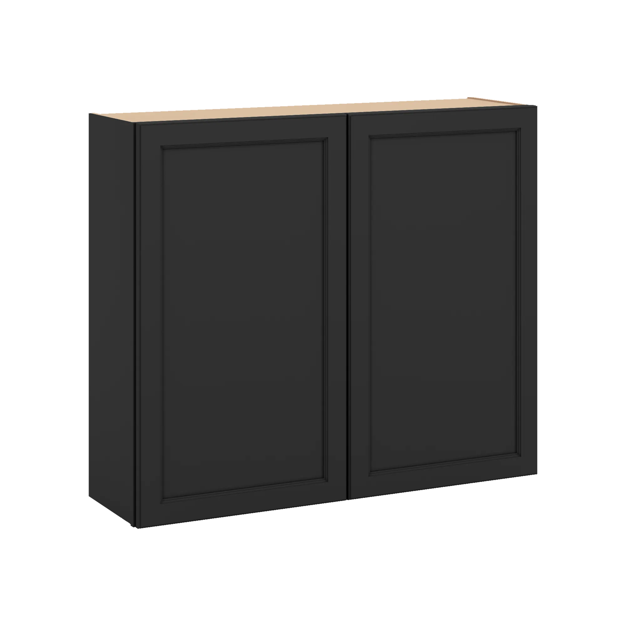 J&K Charcoal E2 Double Door Wall Cabinet - 42" W x 36" H