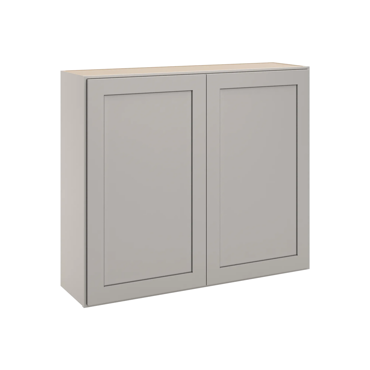 CNC Luxor 5-Piece Misty Grey 42" W X 36" H Double Door Wall Cabinet