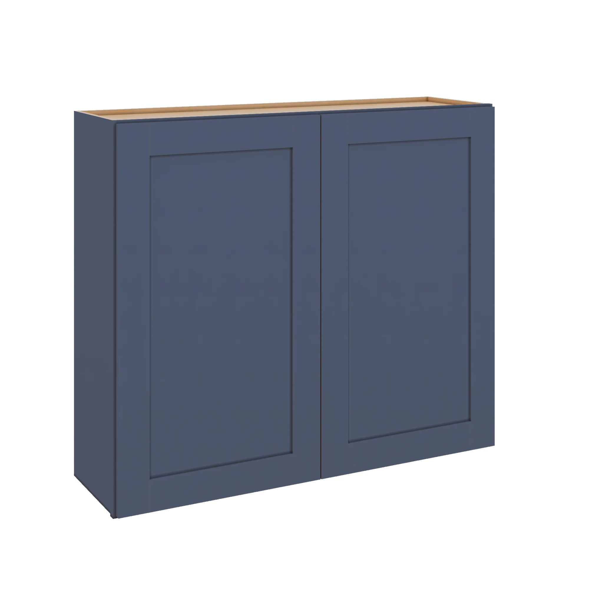Modernform Cabinet Signature Blue 42" W X 36" H X 12" D Double Door Wall Cabinet