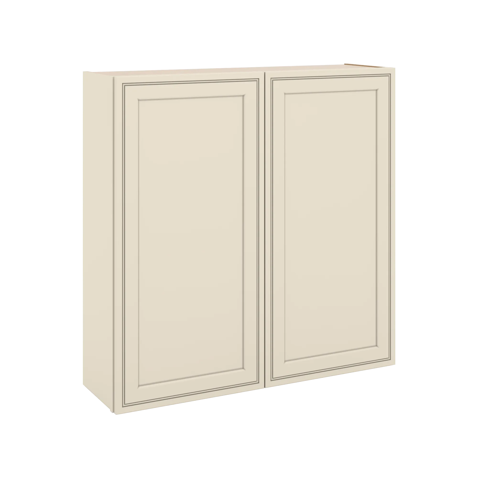 J&K Pearl Glazed H9 Double Door Wall Cabinet - 42" W x 42" H