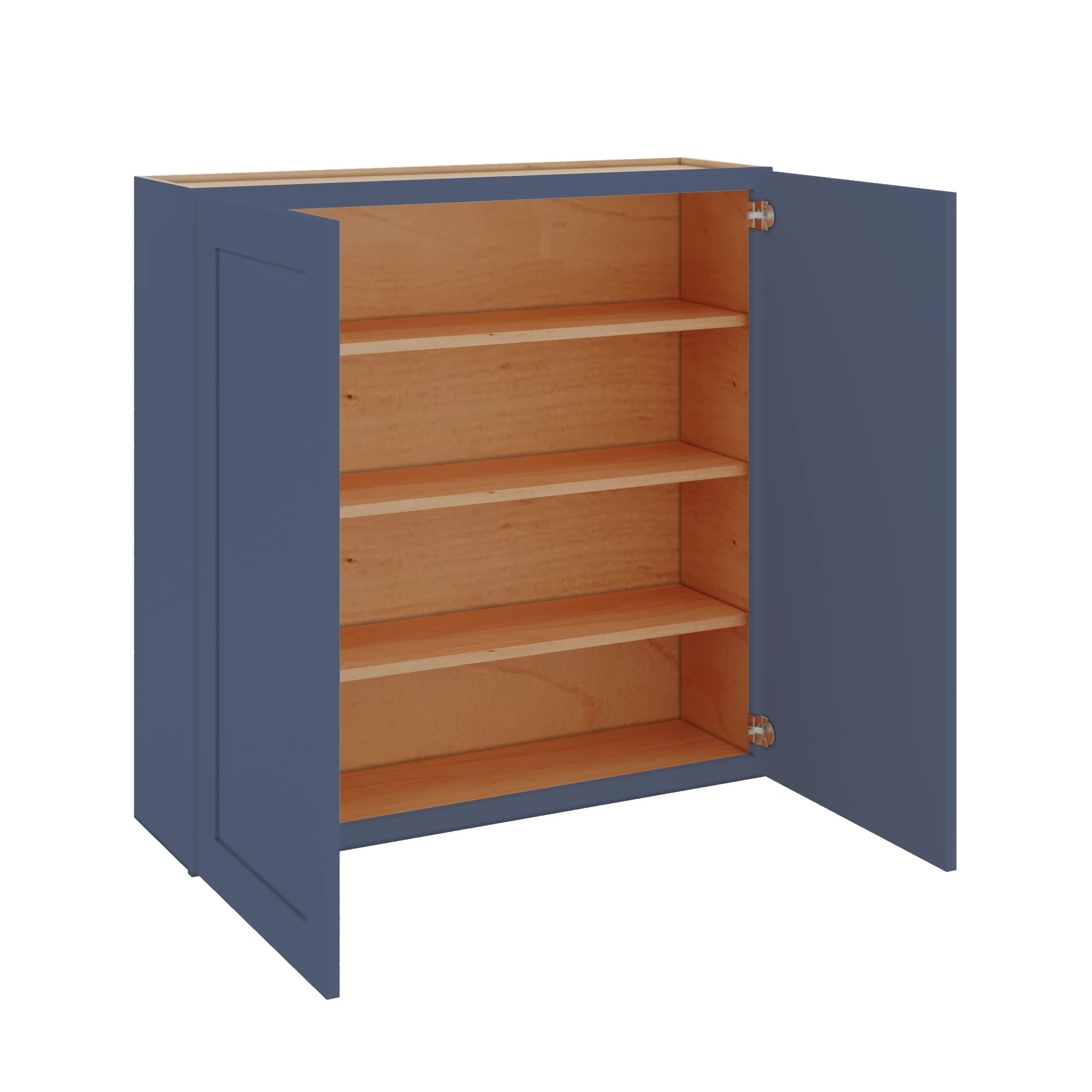 Modernform Cabinet Signature Blue 42" W X 42" H X 12" D Double Door Wall Cabinet