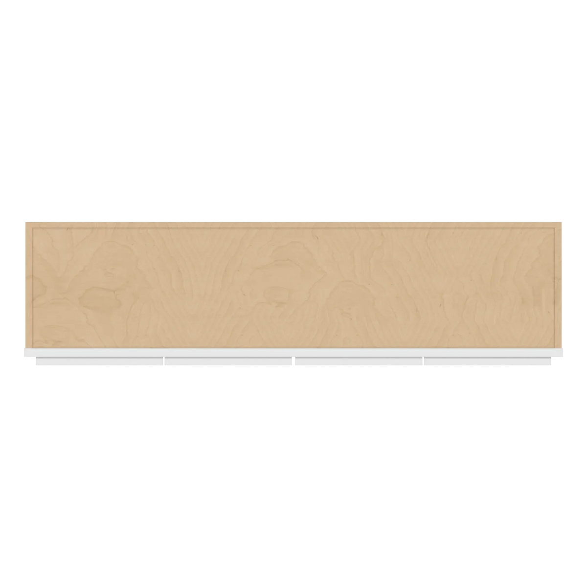 cnc luxor white 48 w x 24 h four door wall cabinet