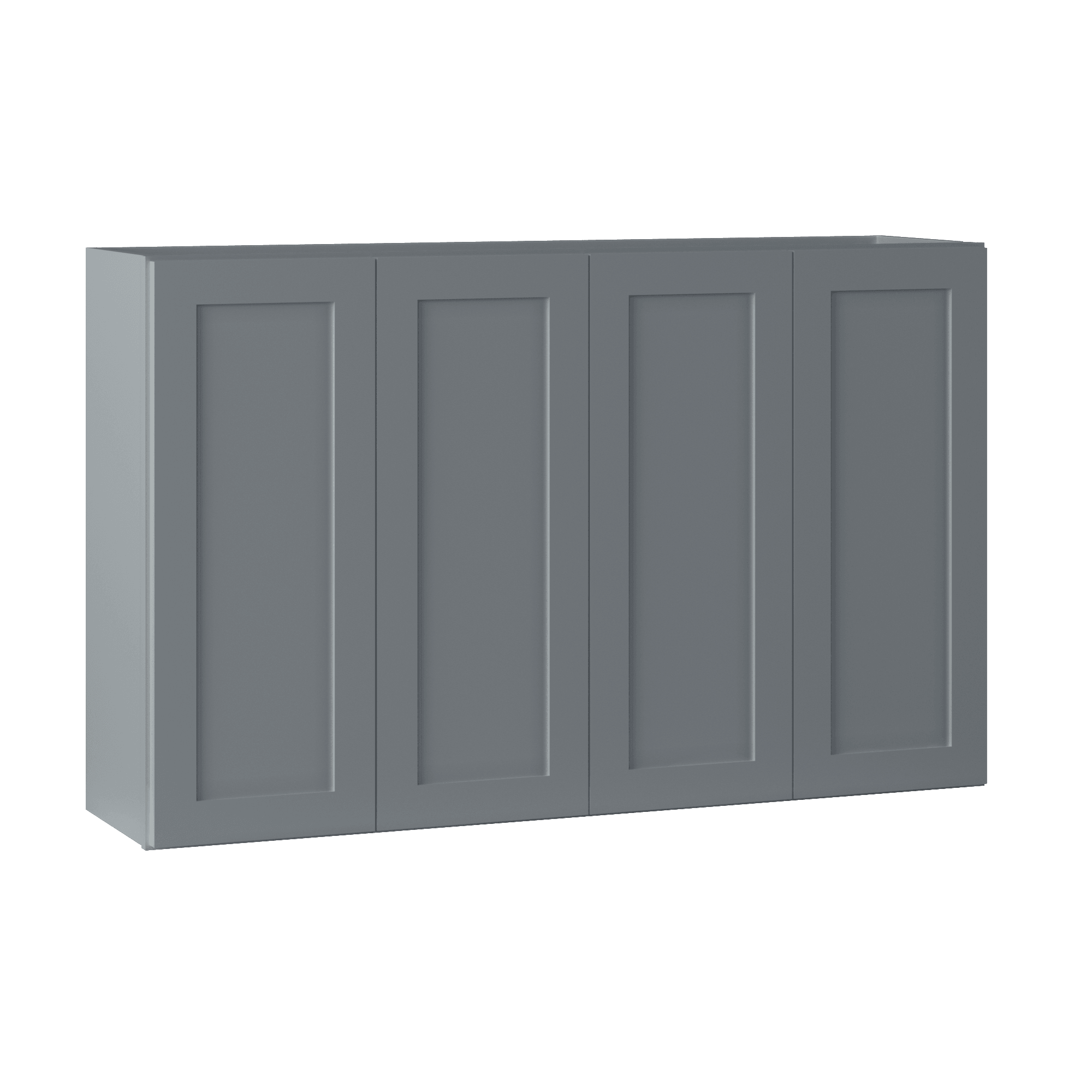 Wall Kitchen Cabinet W4830 Colonial Gray LessCare 48 in. width 30 in. height 12 in. depth