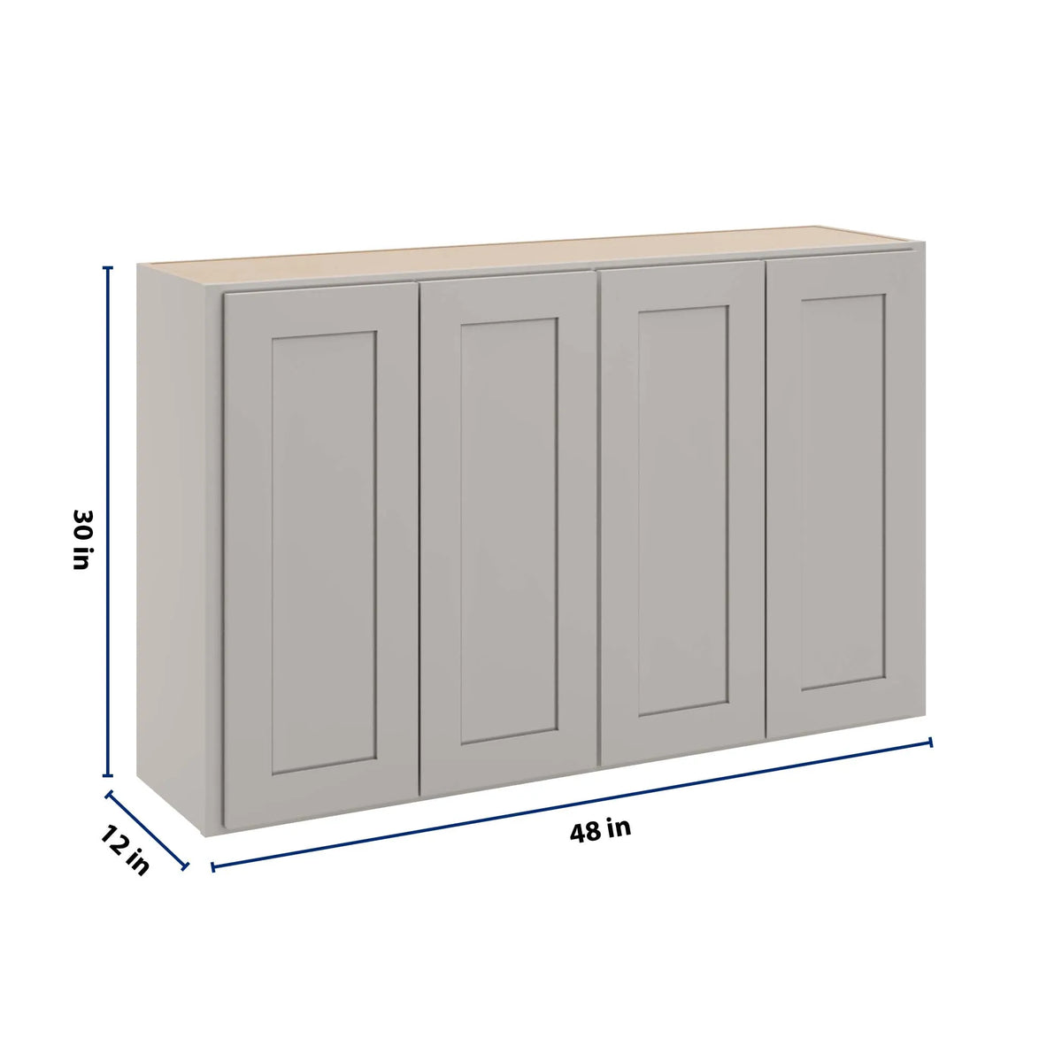 cnc-luxor-5-piece-misty-grey-48-w-x-30-h-double-door-wall-cabinet