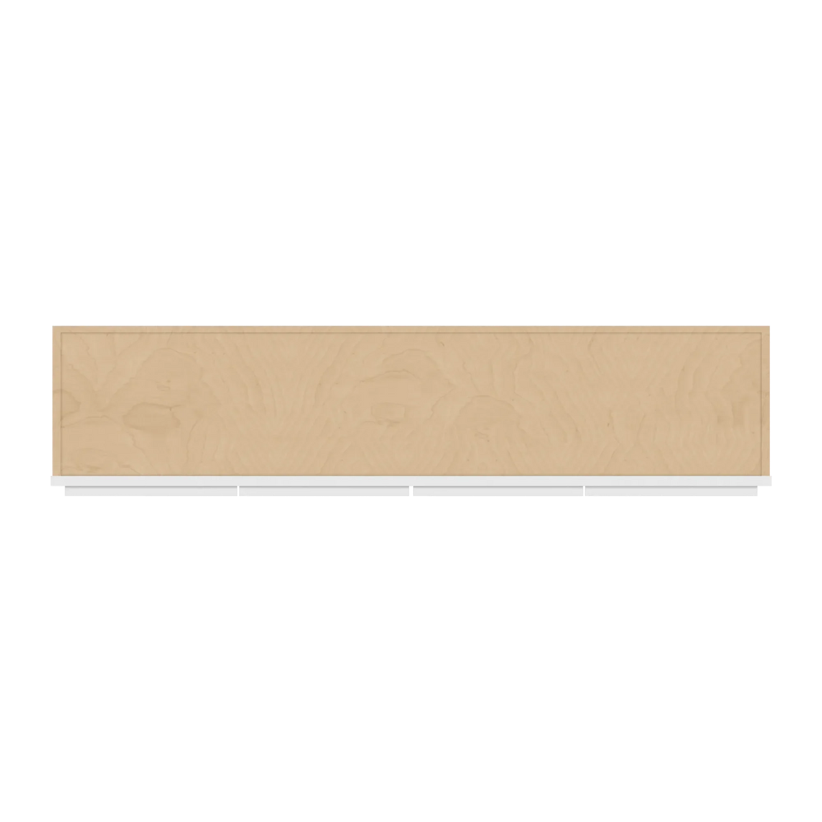 cnc luxor white 54 w x 30 h double door wall cabinet