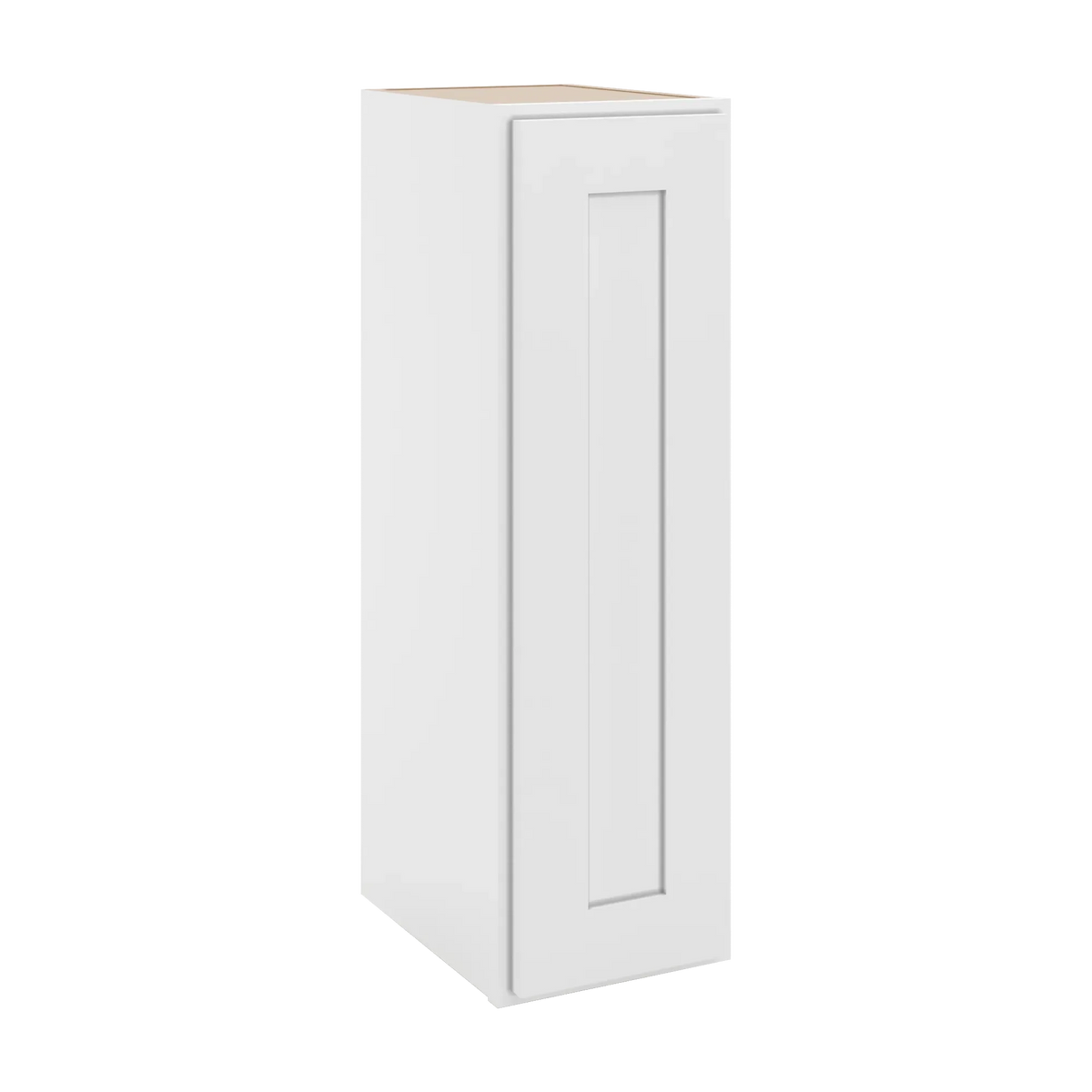 cnc luxor white 9 w x 30 h single door wall cabinet