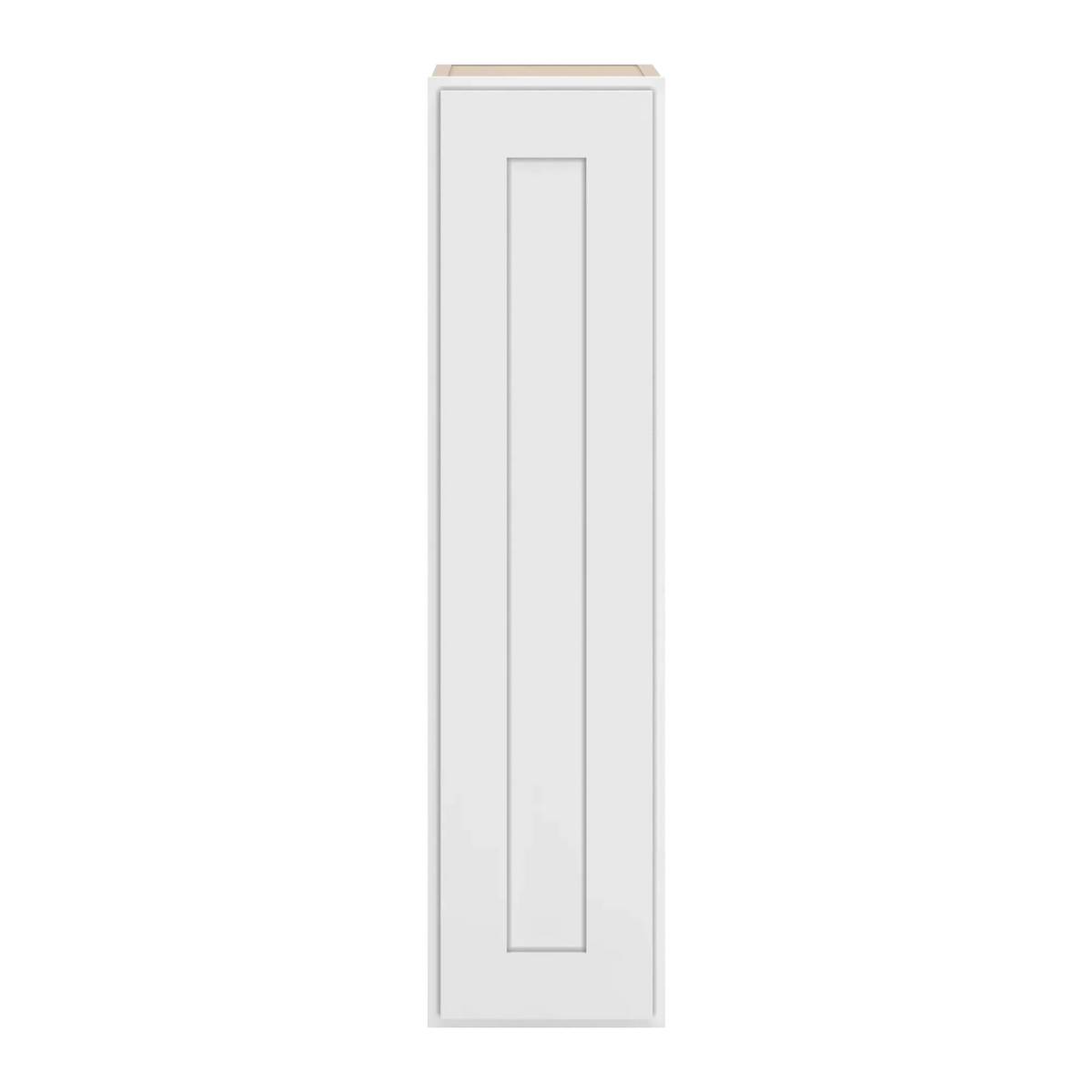 cnc luxor white 09 w x 36 h single door wall cabinet