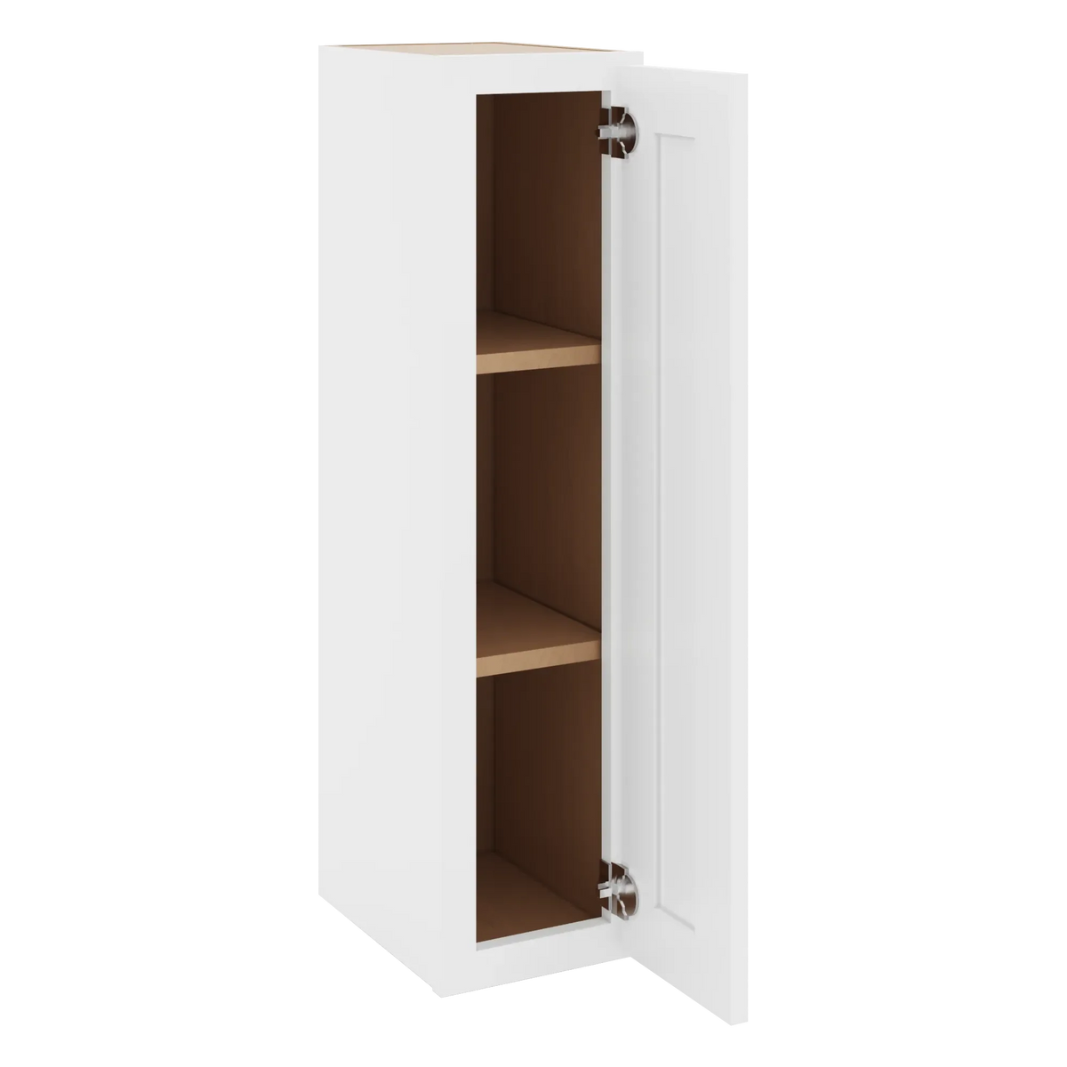 cnc luxor white 09 w x 36 h single door wall cabinet