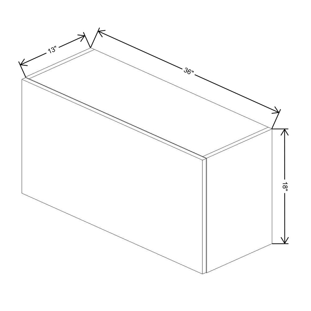 Fabuwood Illume Catalina Muratti 1 36" Width Wall Appliance