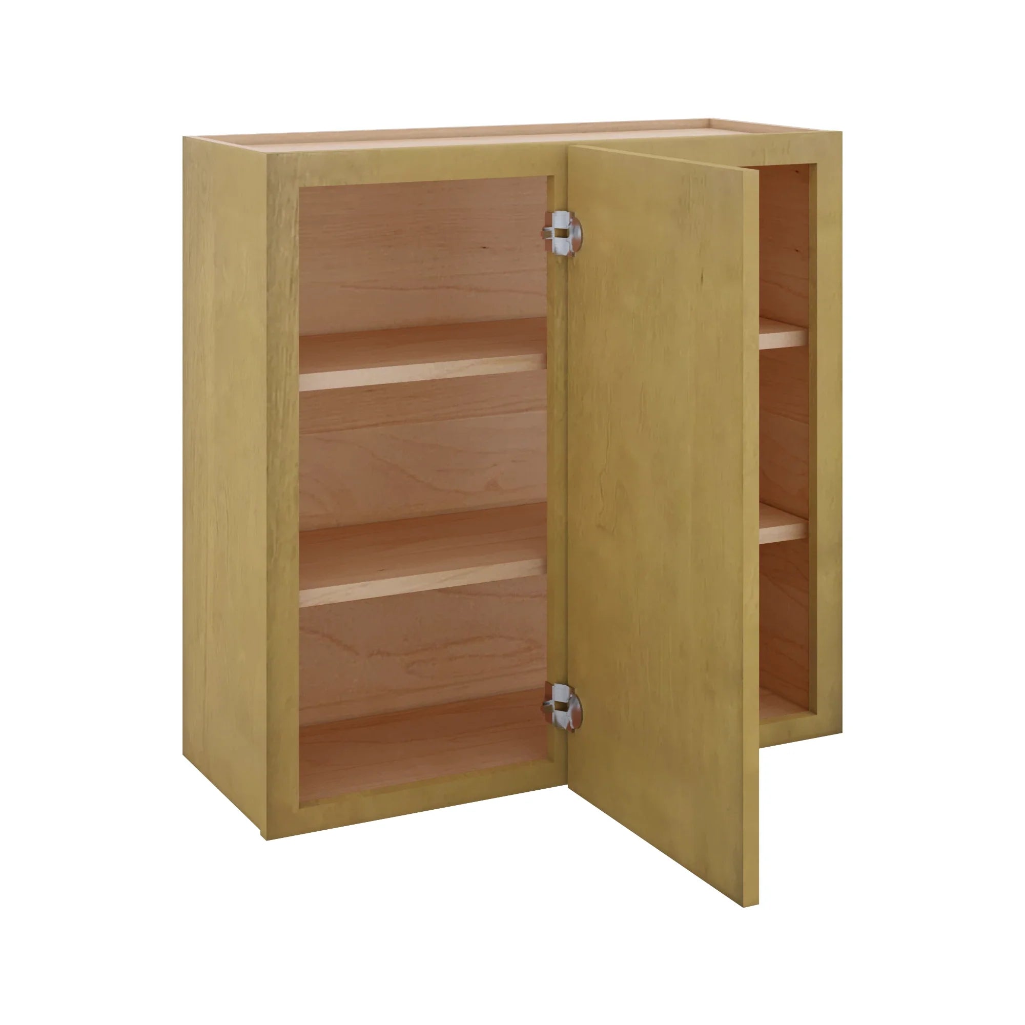 Modernform Cabinet Natural Shaker 30" W X 30" H X 12" D Single Door Blind Corner Wall Cabinet