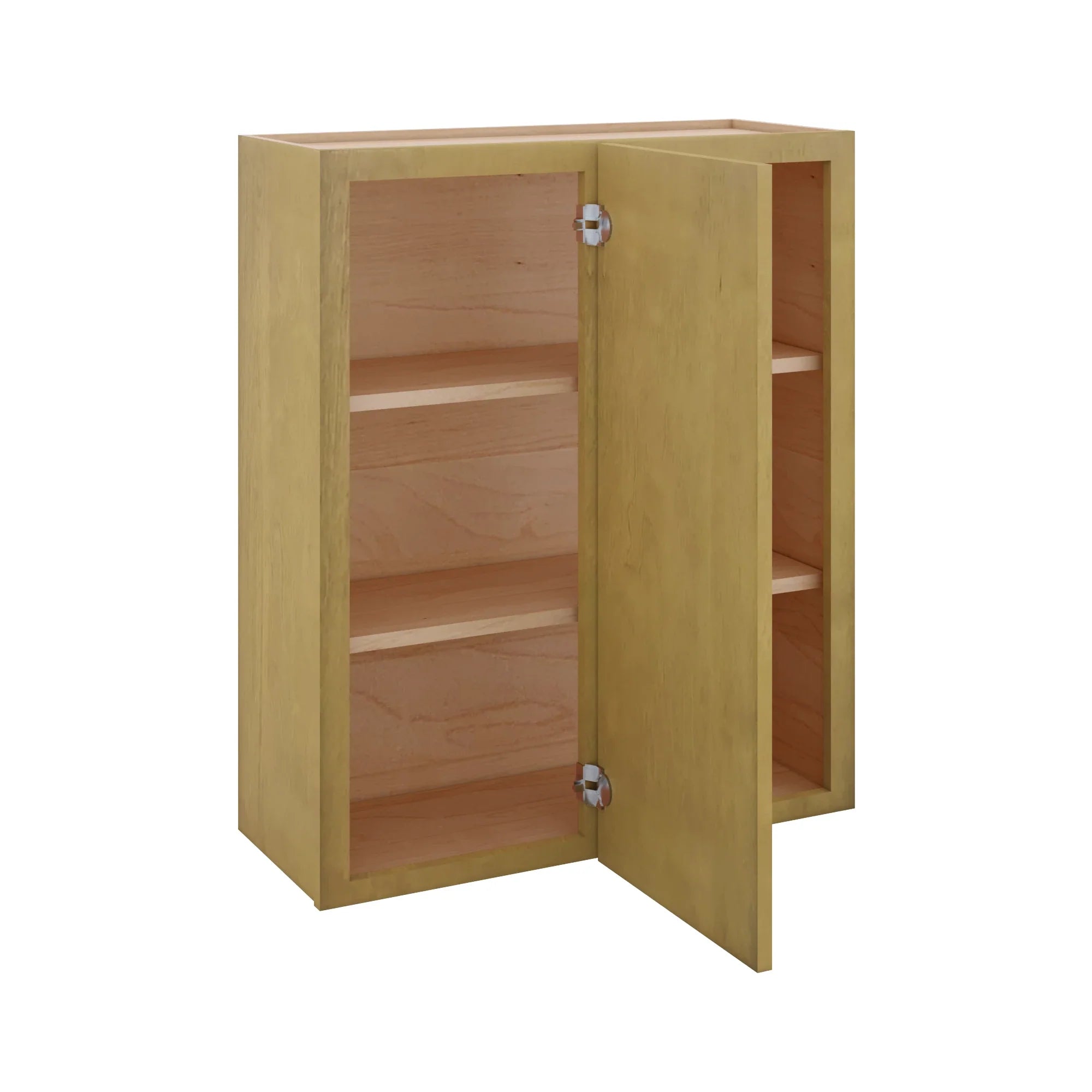 Modernform Cabinet Natural Shaker 30" W X 36" H X 12" D Single Door Blind Corner Wall Cabinet