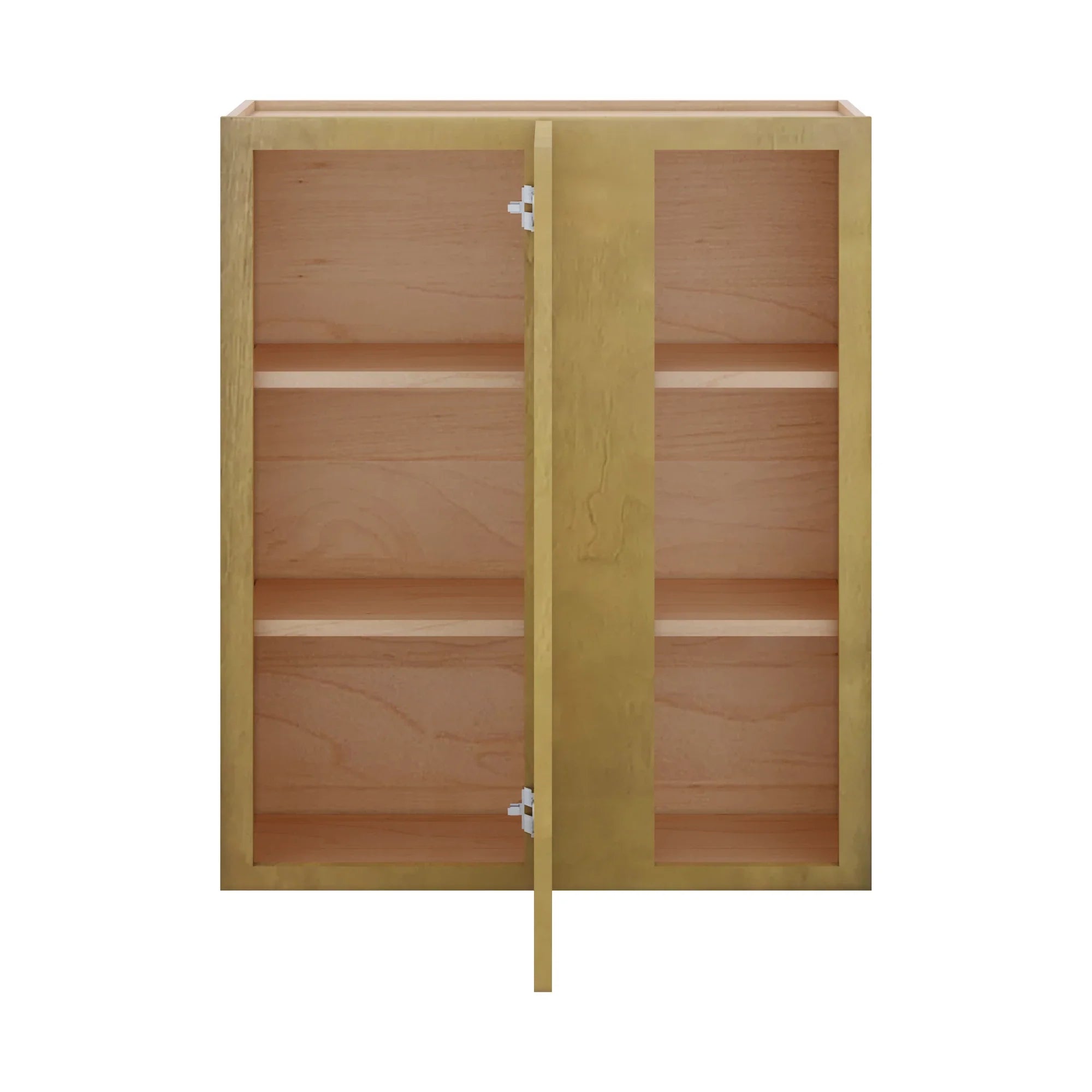 Modernform Cabinet Natural Shaker 30" W X 36" H X 12" D Single Door Blind Corner Wall Cabinet