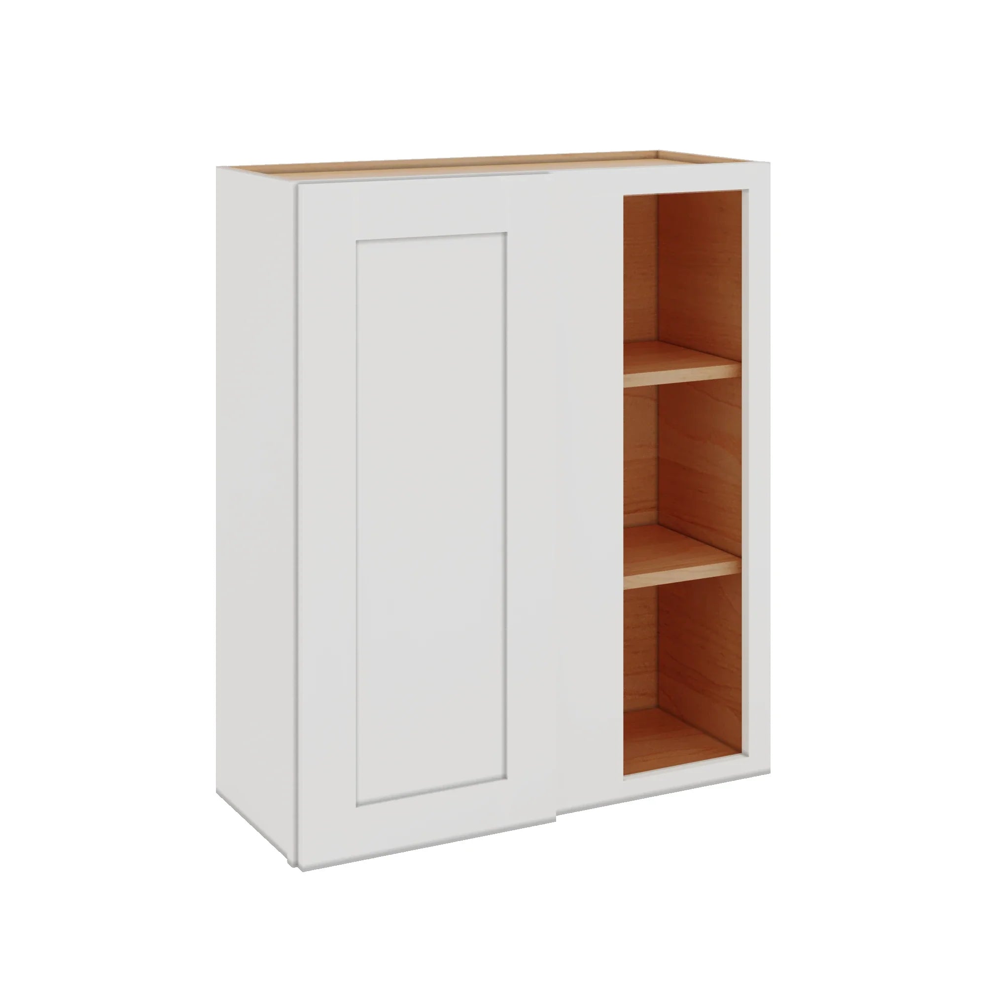 Modernform Cabinet White Shaker 30" W X 36" H X 12" D Single Door Blind Corner Wall Cabinet