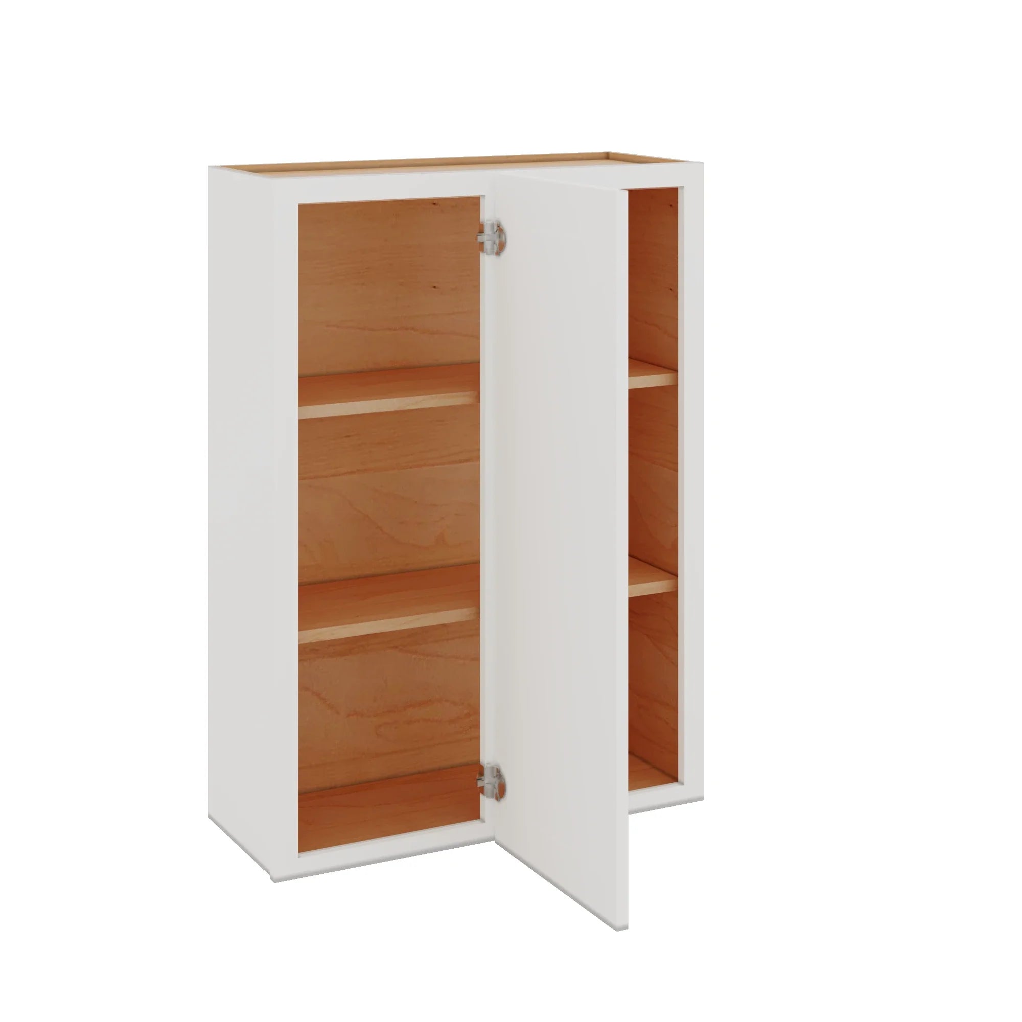 Modernform Cabinet White Shaker 30" W X 42" H X 12" D Single Door Blind Corner Wall Cabinet