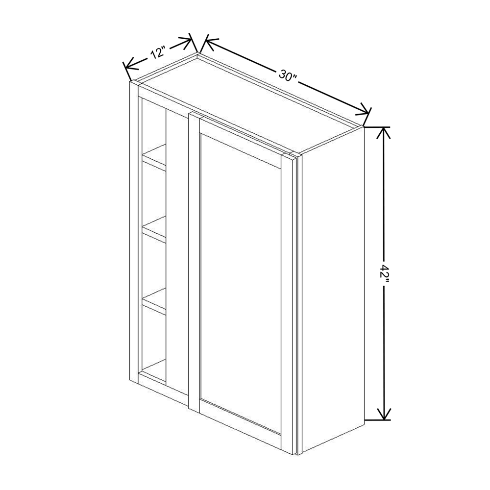 Wolf Classic Dartmouth Bayside Paint 30"W X 42"H Wall Blind