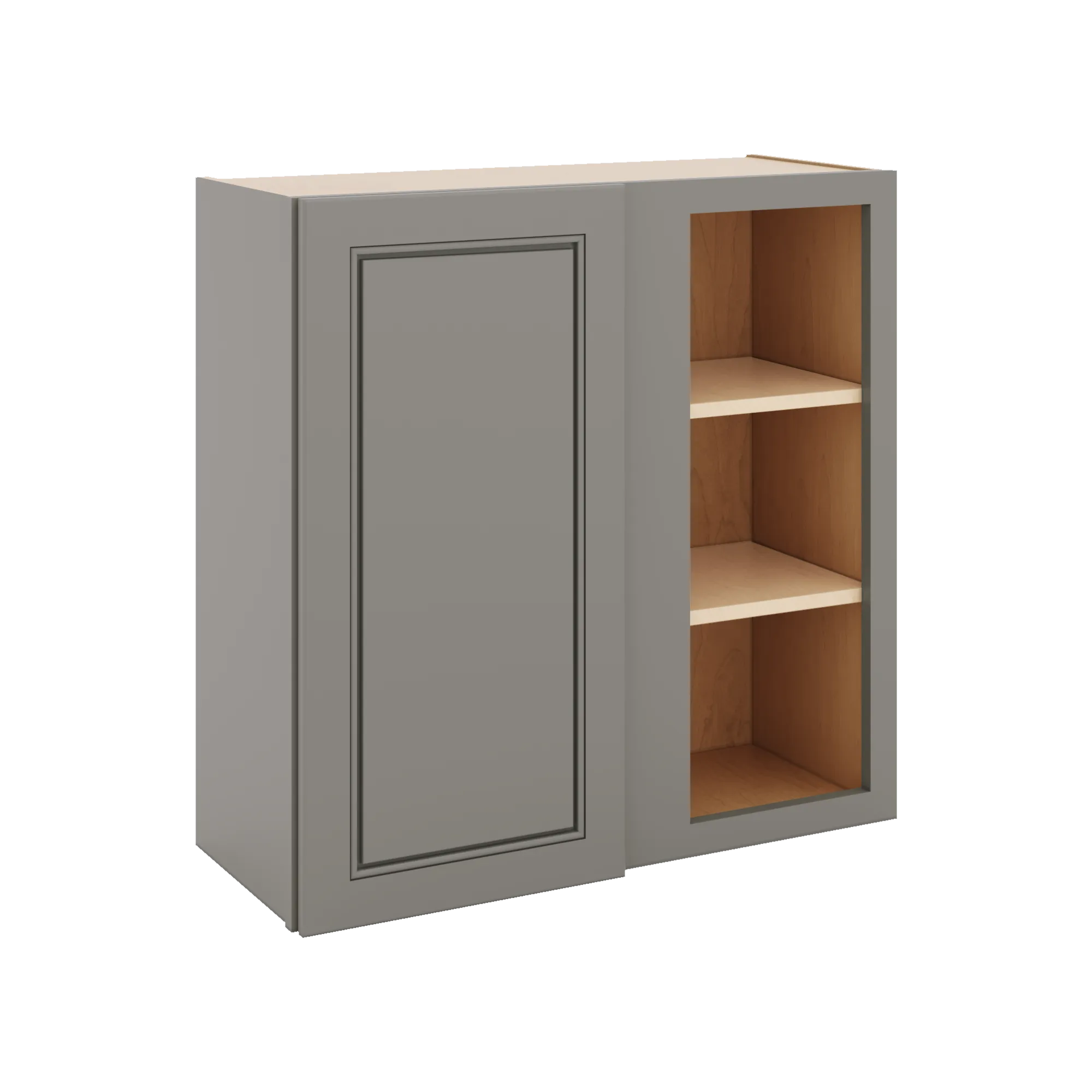 J&K Greige K3 Blind Wall Cabinet - 30" W x 30" H