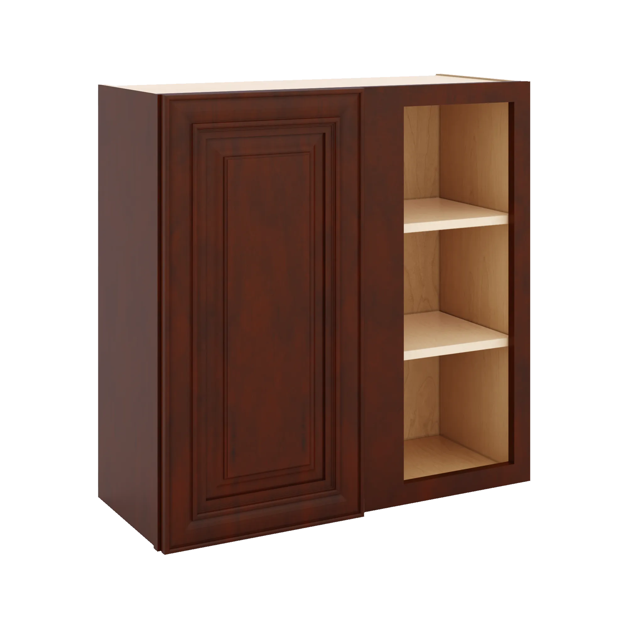 J&K Mahogany J5 Blind Wall Cabinet - 30" W x 30" H