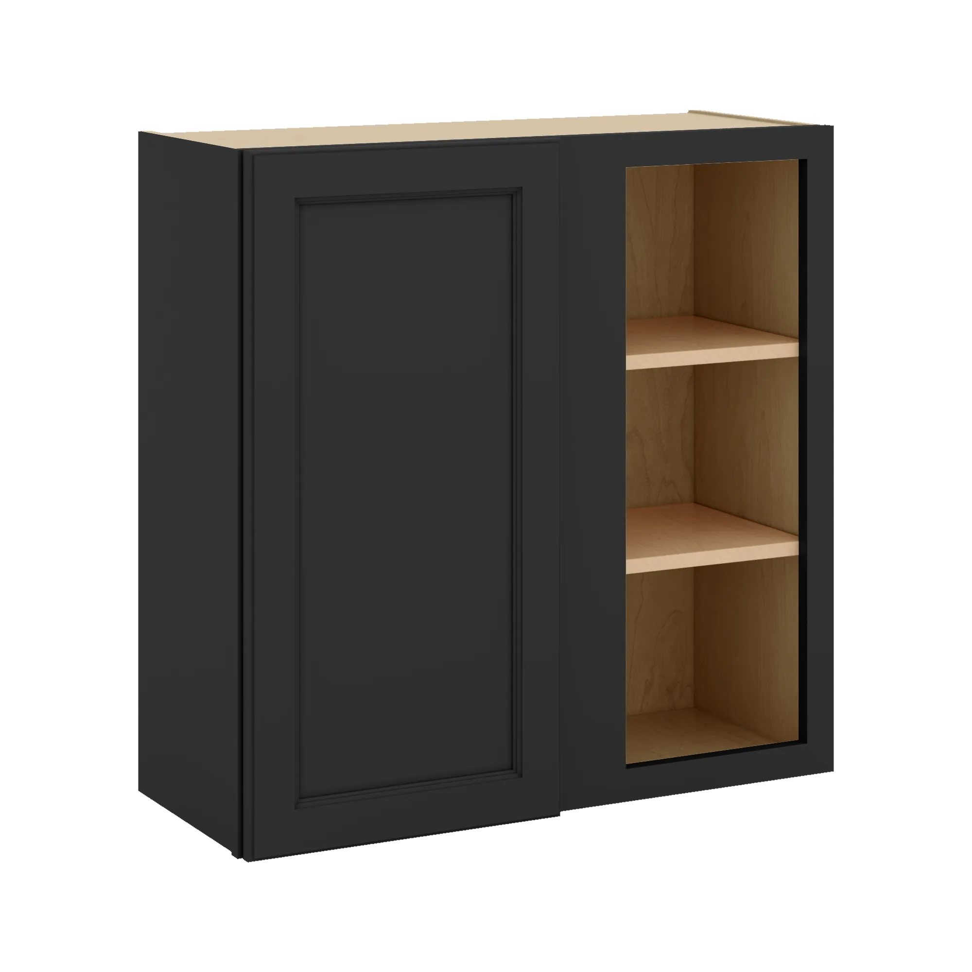 J&K Charcoal E2 Blind Wall Cabinet - 30" W x 30" H