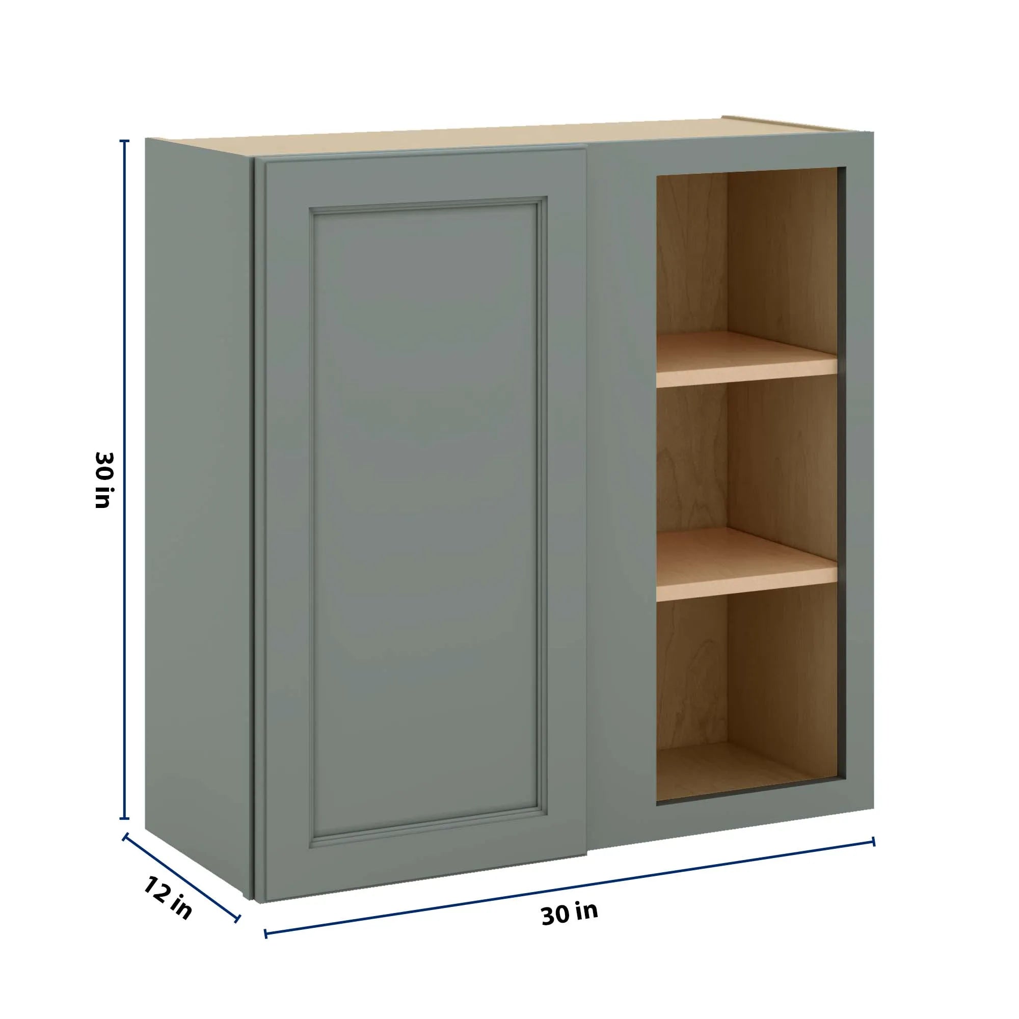 J&K Sage E3 Blind Wall Cabinet - 30" W x 30" H