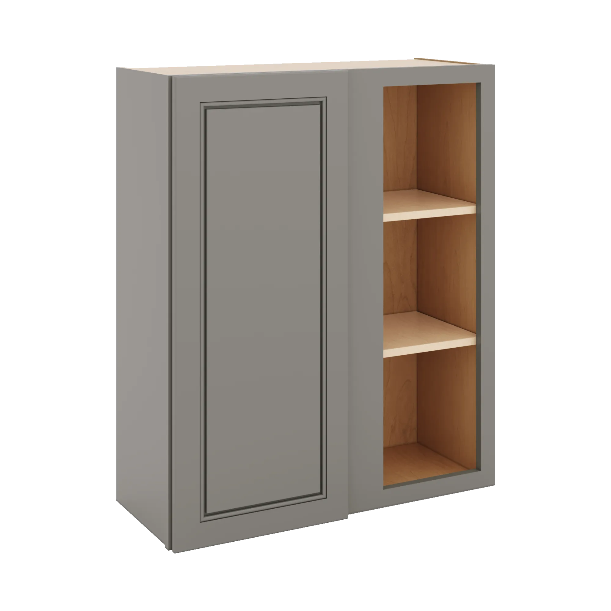 J&K Greige K3 Blind Wall Cabinet - 30" W x 36" H
